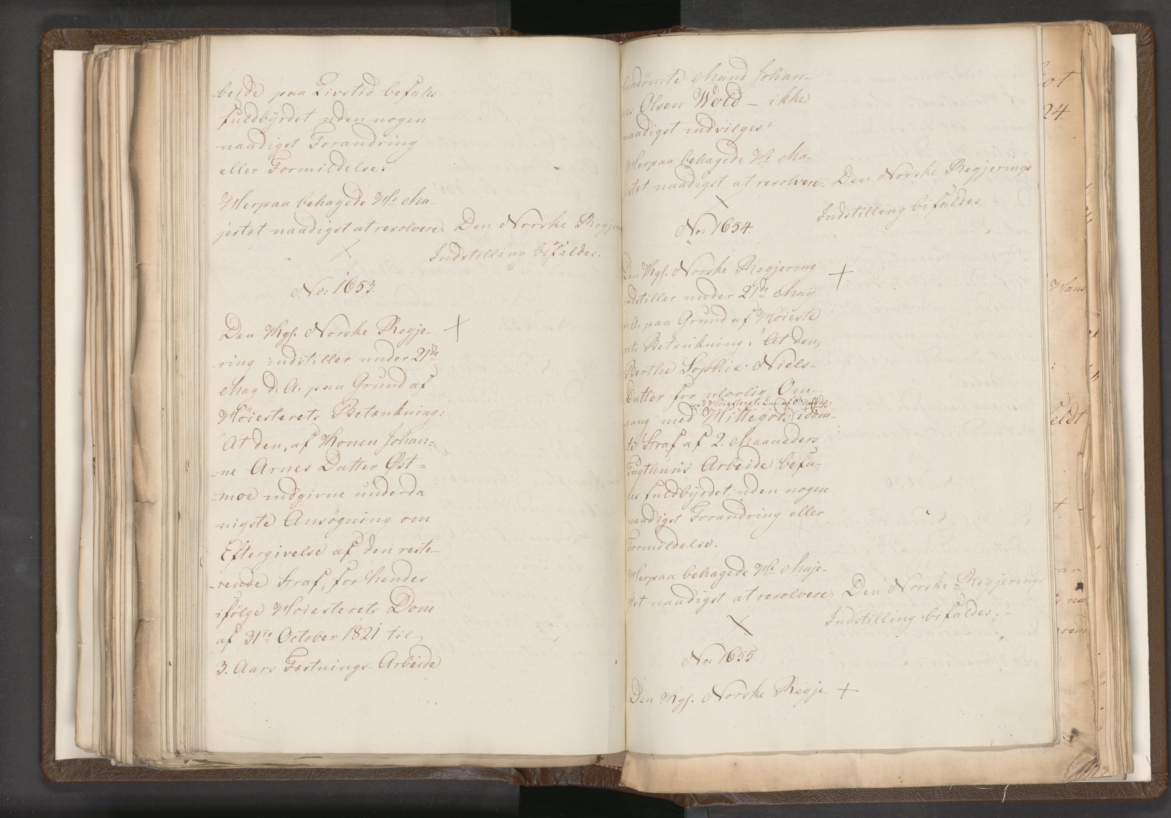 Statsrådssekretariatet, AV/RA-S-1001/A/Ab/L0018: Kgl. res. nr. 1112-1753, 1. halvår, 1824