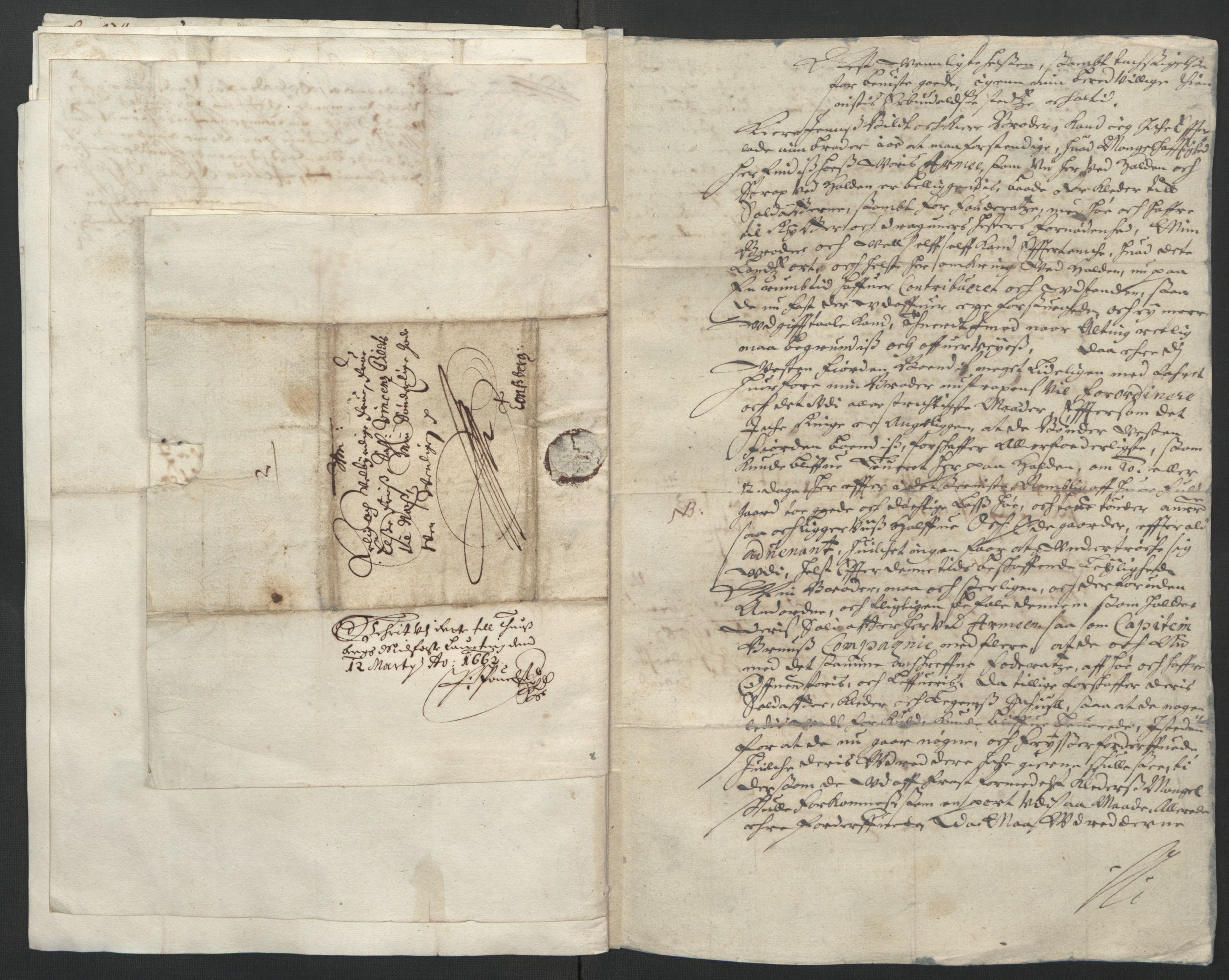 Rentekammeret inntil 1814, Reviderte regnskaper, Lensregnskaper, AV/RA-EA-5023/R/Rb/Rbo/L0035: Tønsberg len, 1658-1661