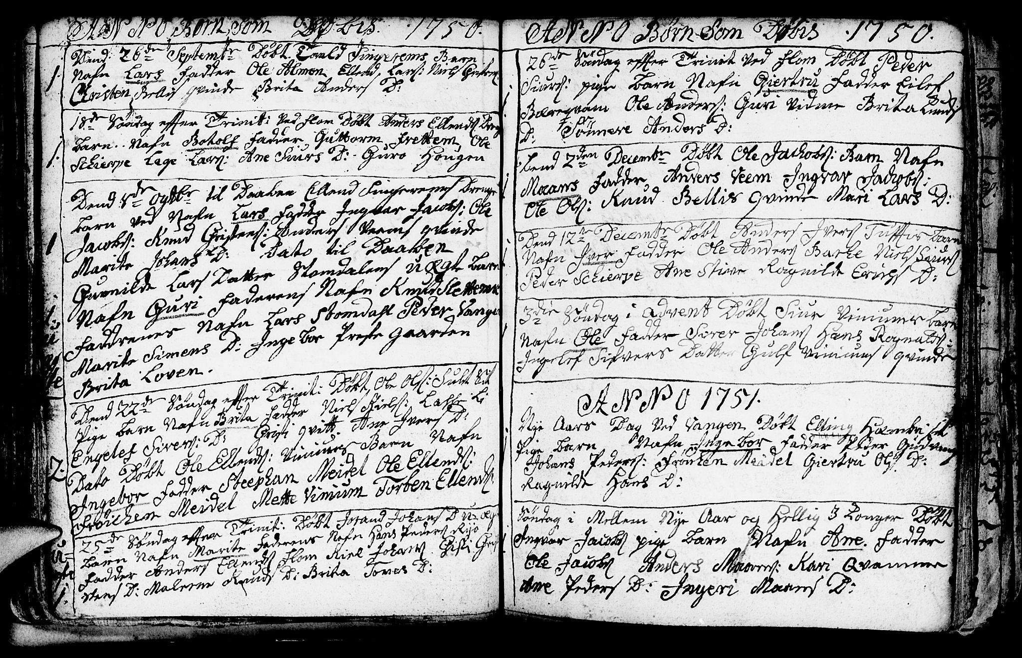Aurland sokneprestembete, SAB/A-99937/H/Ha/Haa/L0003: Parish register (official) no. A 3, 1735-1761, p. 59