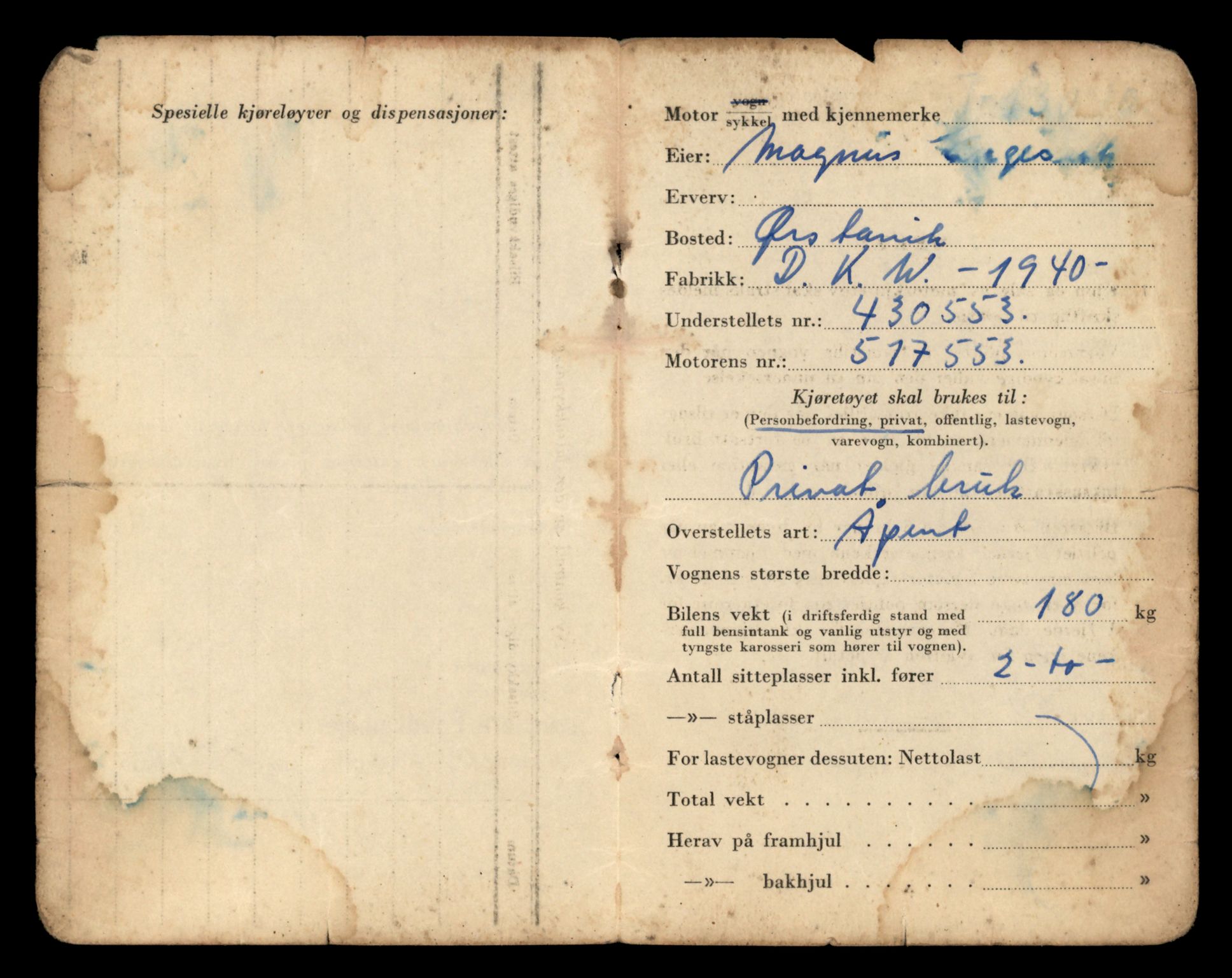 Møre og Romsdal vegkontor - Ålesund trafikkstasjon, AV/SAT-A-4099/F/Fe/L0037: Registreringskort for kjøretøy T 13031 - T 13179, 1927-1998, p. 203