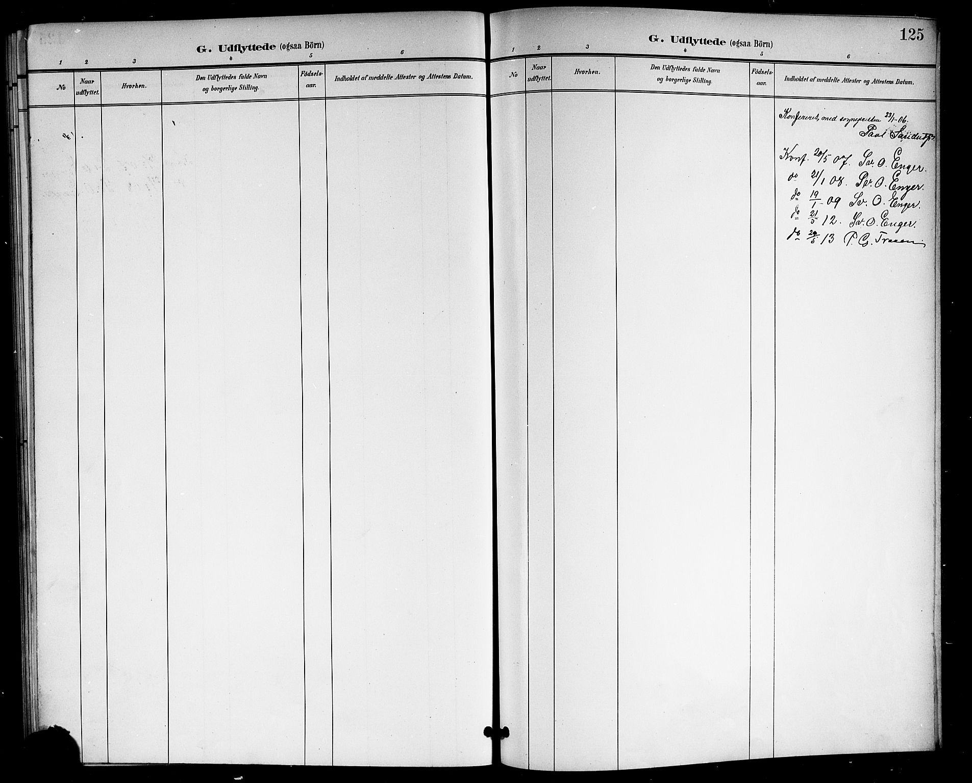 Rollag kirkebøker, AV/SAKO-A-240/G/Gb/L0003: Parish register (copy) no. II 3, 1897-1919, p. 125