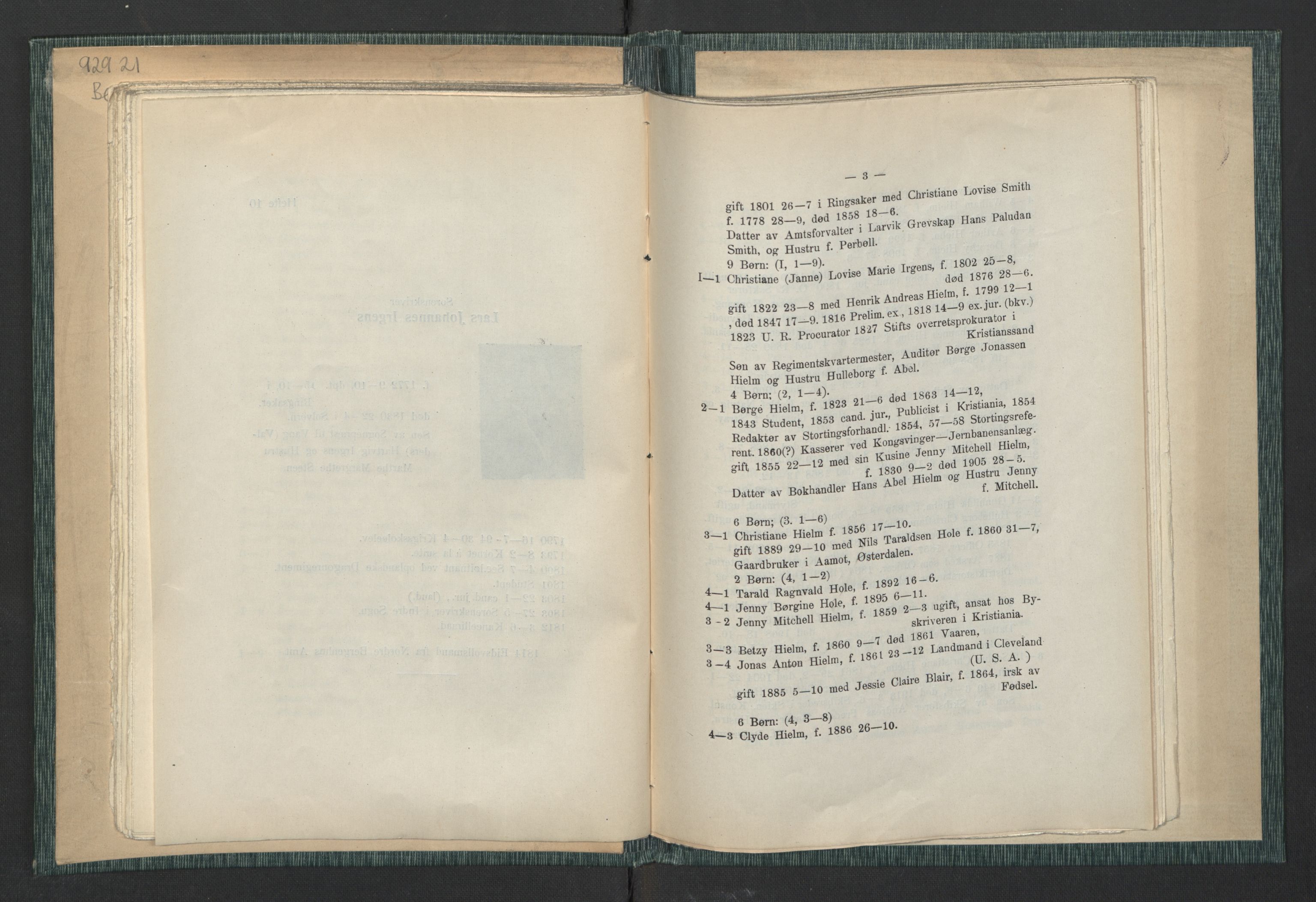 Andre publikasjoner, PUBL/PUBL-999/0003/0001: Johan Kielland Bergwitz: Vore Eidsvollsmænds efterkommere. Gjennem alle linjer i 100 aar (1914), 1814-1914, p. 50