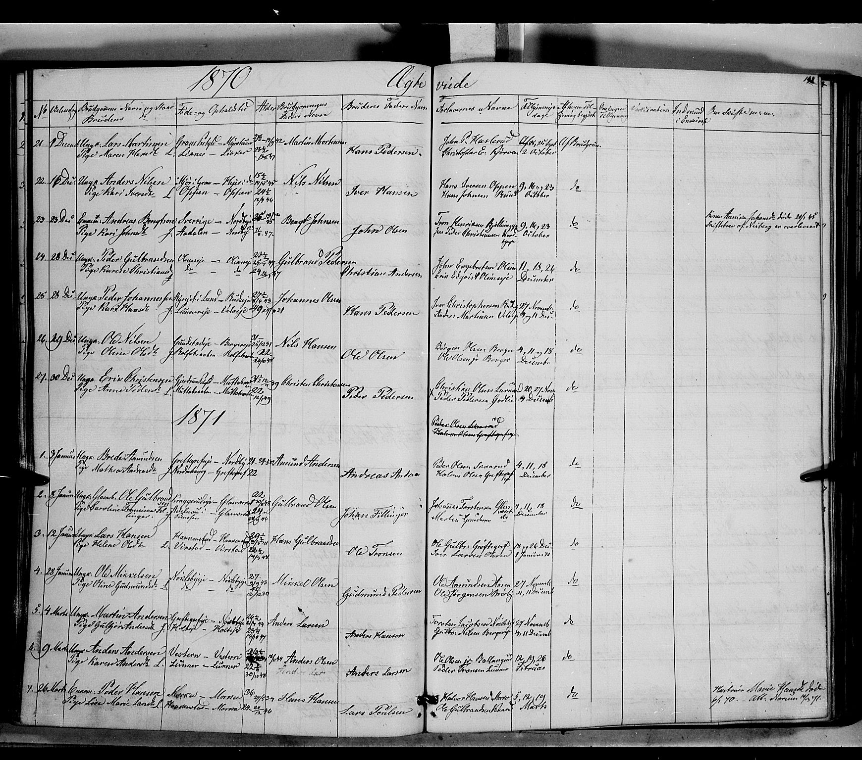 Jevnaker prestekontor, AV/SAH-PREST-116/H/Ha/Haa/L0007: Parish register (official) no. 7, 1858-1876, p. 198