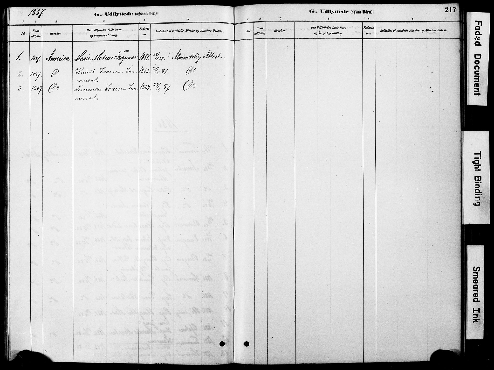 Ministerialprotokoller, klokkerbøker og fødselsregistre - Nordland, SAT/A-1459/861/L0875: Parish register (copy) no. 861C01, 1879-1887, p. 217