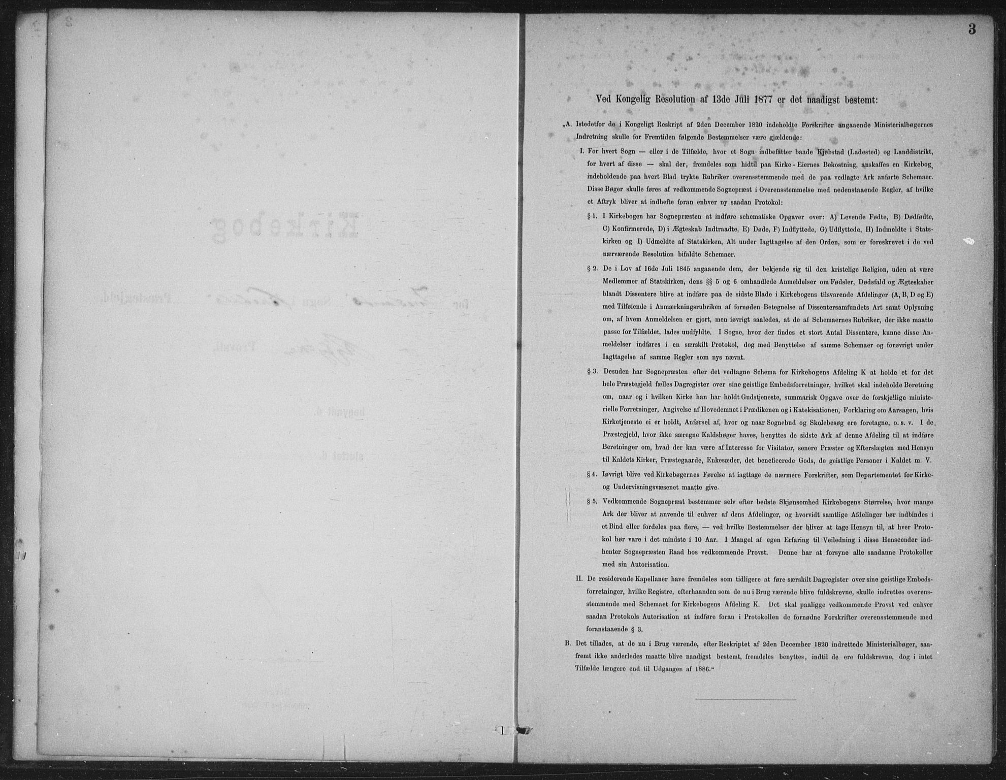 Vikedal sokneprestkontor, SAST/A-101840/01/IV: Parish register (official) no. A 12, 1886-1929, p. 3