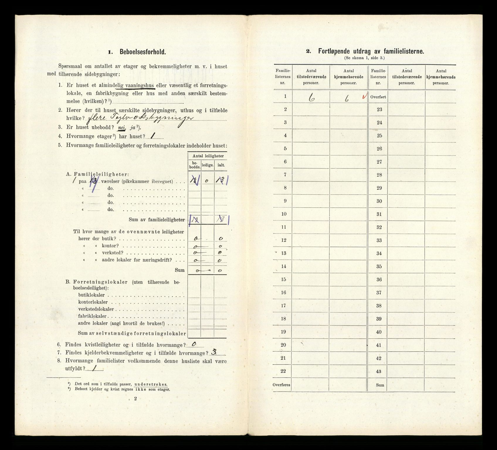 RA, 1910 census for Sandnes, 1910, p. 515