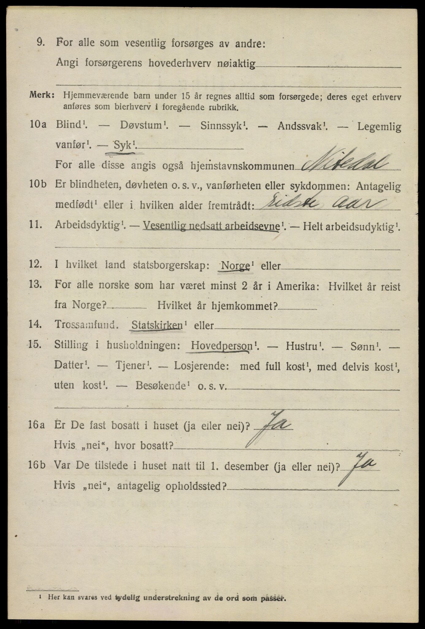 SAO, 1920 census for Nittedal, 1920, p. 4291