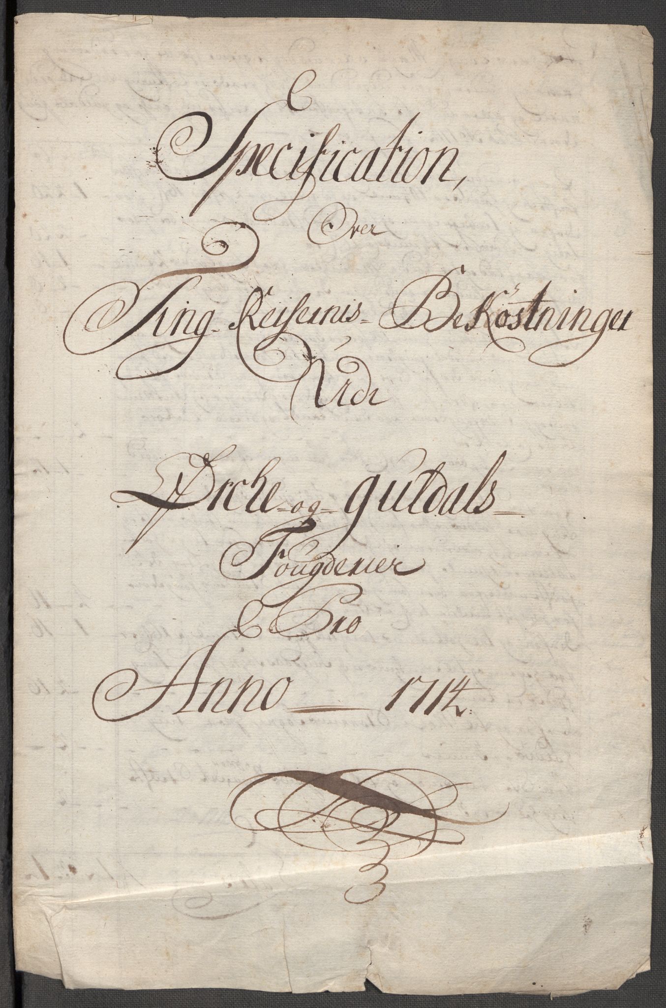 Rentekammeret inntil 1814, Reviderte regnskaper, Fogderegnskap, RA/EA-4092/R60/L3965: Fogderegnskap Orkdal og Gauldal, 1714, p. 536