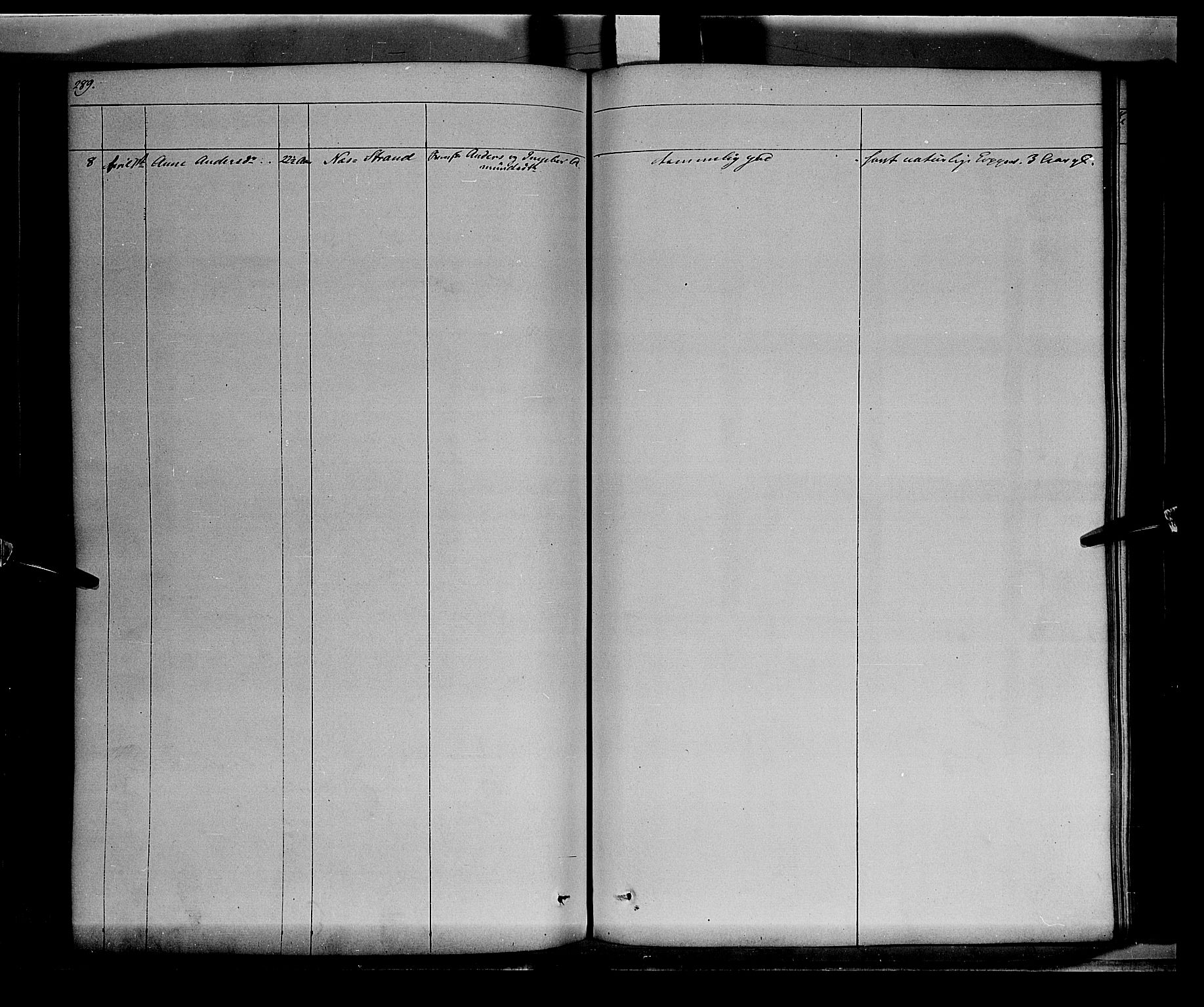 Vinger prestekontor, AV/SAH-PREST-024/H/Ha/Haa/L0009: Parish register (official) no. 9, 1847-1855, p. 289