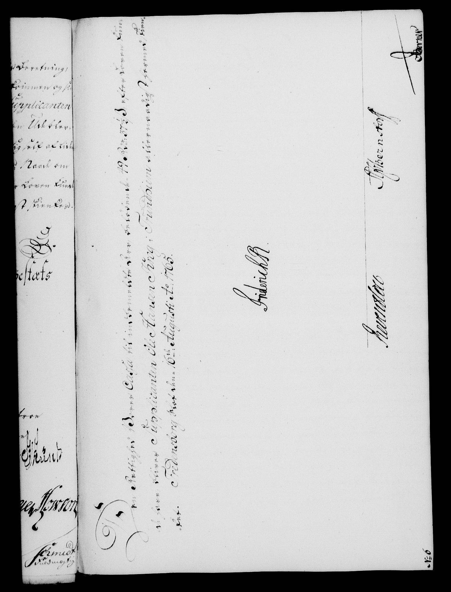 Rentekammeret, Kammerkanselliet, RA/EA-3111/G/Gf/Gfa/L0047: Norsk relasjons- og resolusjonsprotokoll (merket RK 52.47), 1765, p. 312