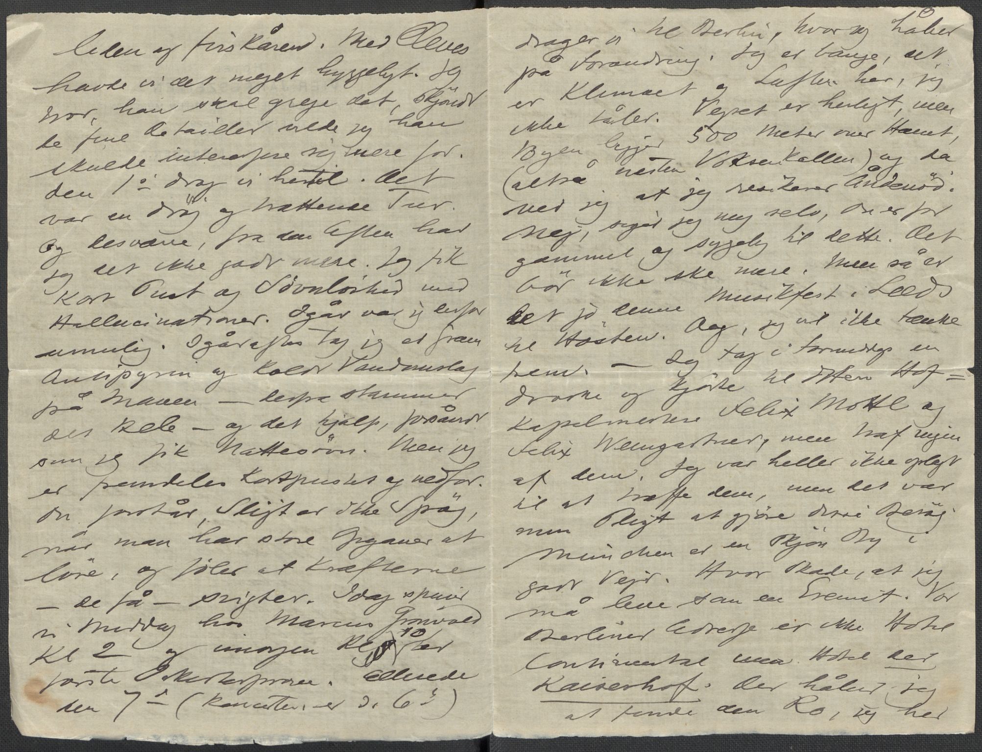 Beyer, Frants, AV/RA-PA-0132/F/L0001: Brev fra Edvard Grieg til Frantz Beyer og "En del optegnelser som kan tjene til kommentar til brevene" av Marie Beyer, 1872-1907, p. 883