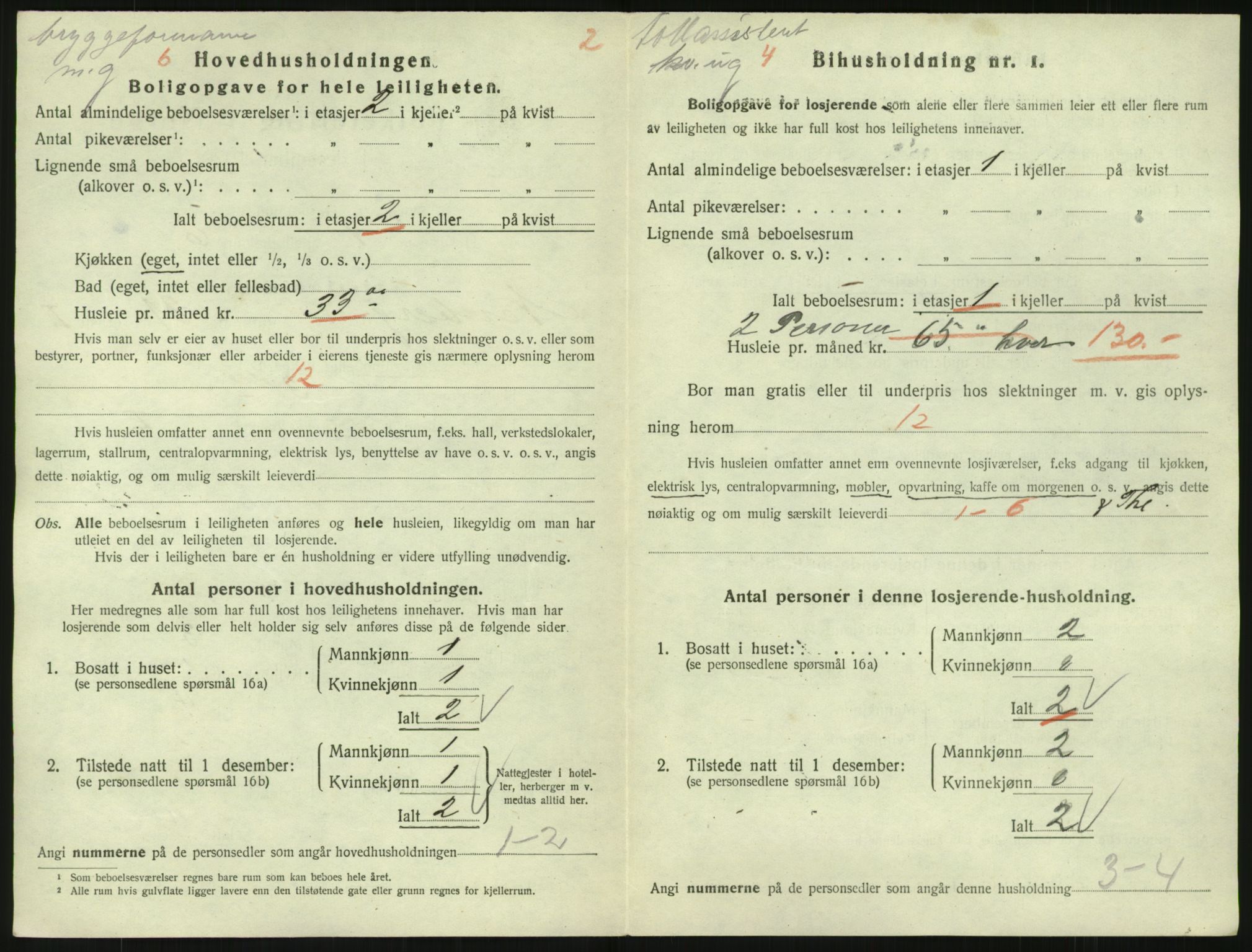 SAO, 1920 census for Kristiania, 1920, p. 71115