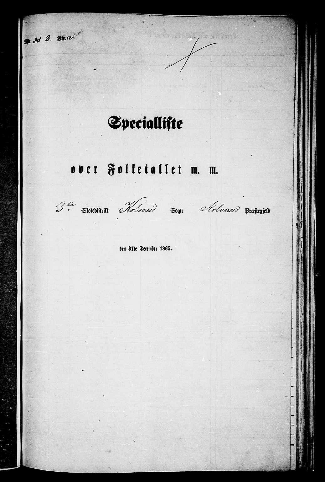 RA, 1865 census for Kolvereid, 1865, p. 59