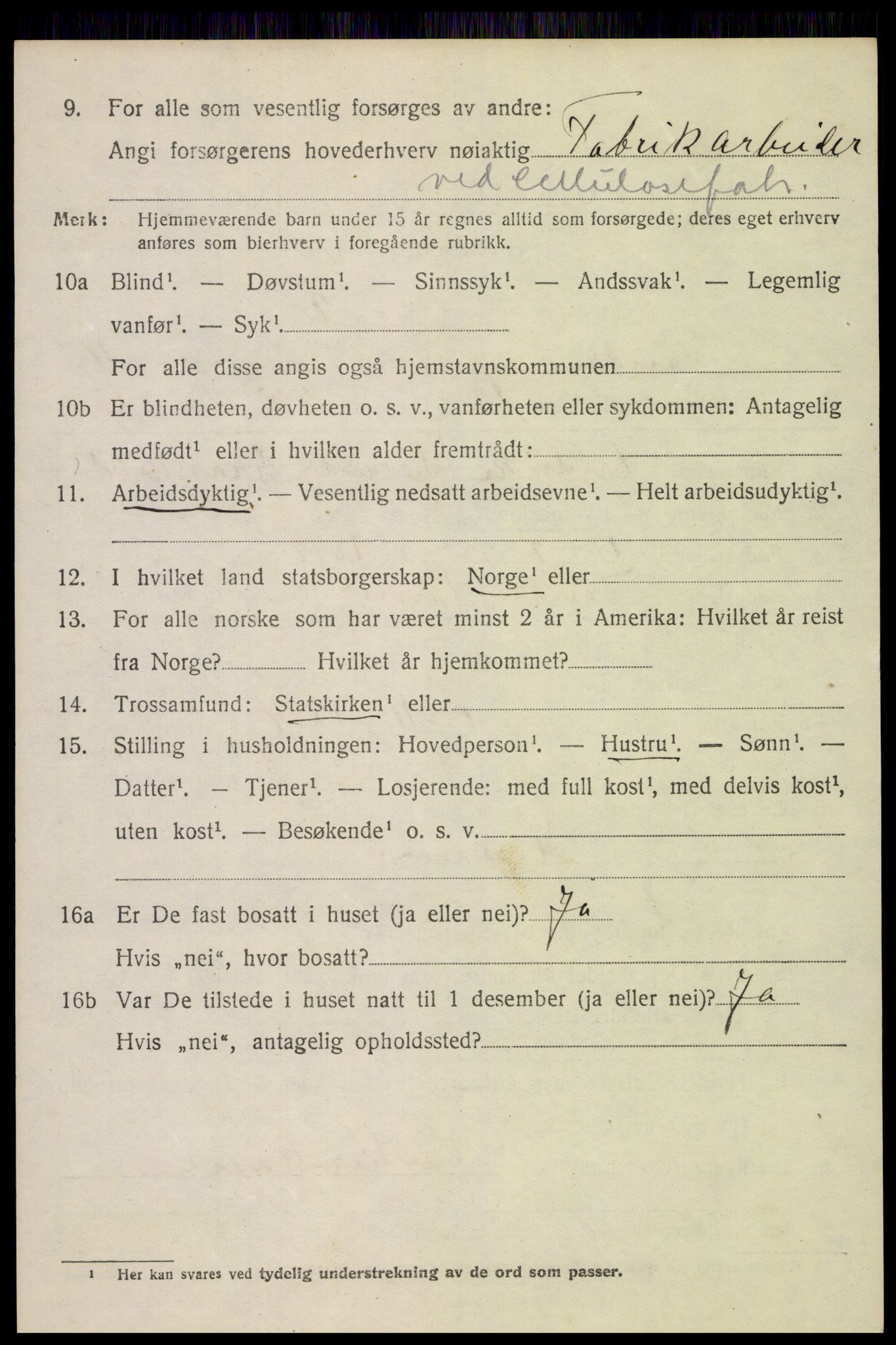 SAH, 1920 census for Søndre Land, 1920, p. 4962