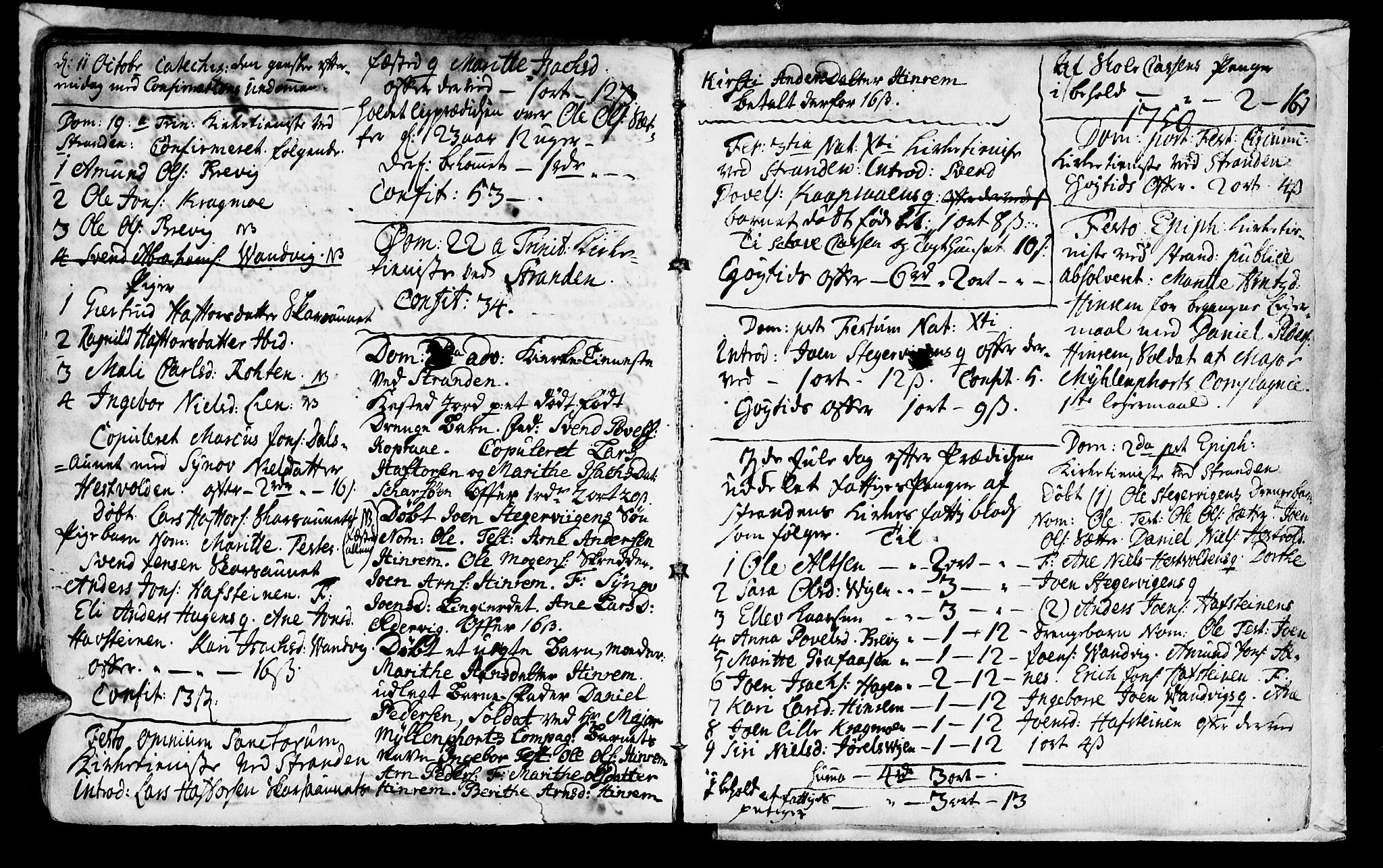 Ministerialprotokoller, klokkerbøker og fødselsregistre - Nord-Trøndelag, SAT/A-1458/701/L0002: Parish register (official) no. 701A02 /2, 1738-1752