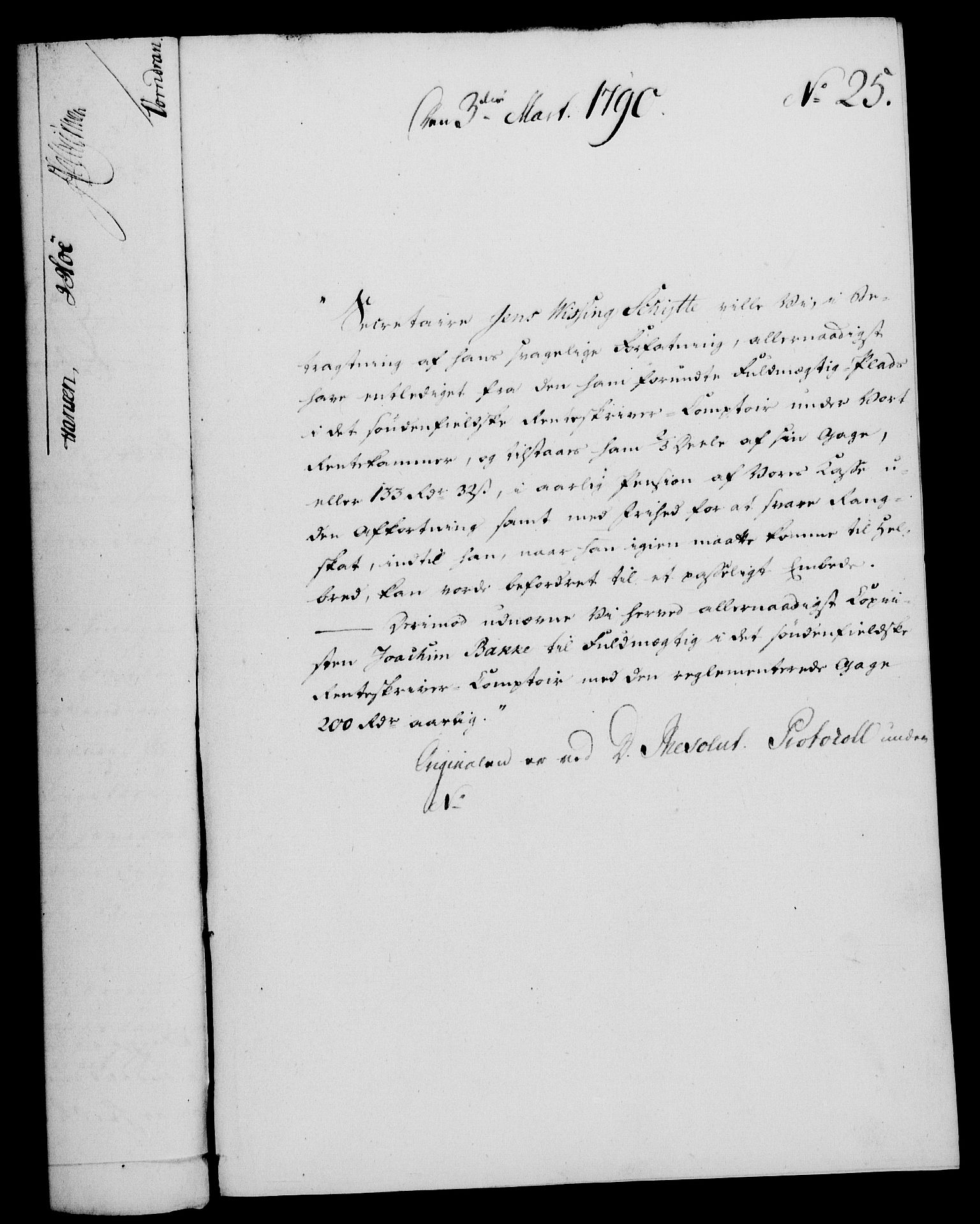 Rentekammeret, Kammerkanselliet, RA/EA-3111/G/Gf/Gfa/L0072: Norsk relasjons- og resolusjonsprotokoll (merket RK 52.72), 1790, p. 139