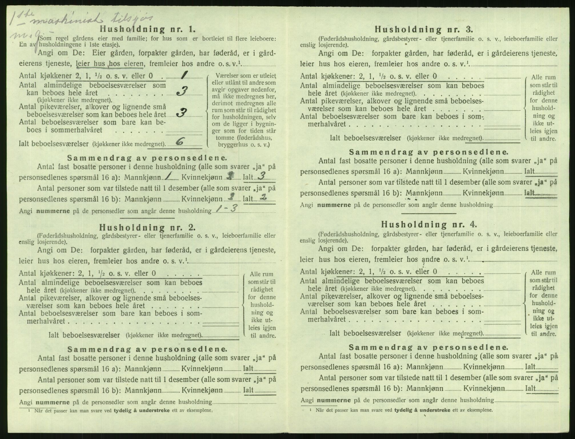 SAK, 1920 census for Dypvåg, 1920, p. 50