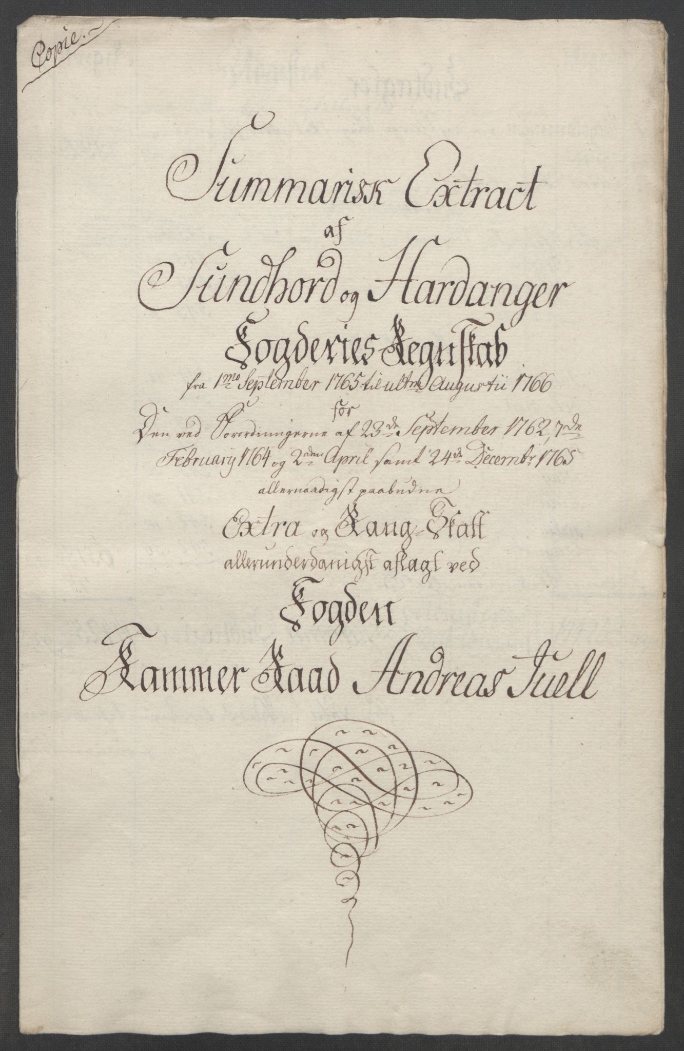 Rentekammeret inntil 1814, Reviderte regnskaper, Fogderegnskap, AV/RA-EA-4092/R48/L3136: Ekstraskatten Sunnhordland og Hardanger, 1762-1772, p. 133