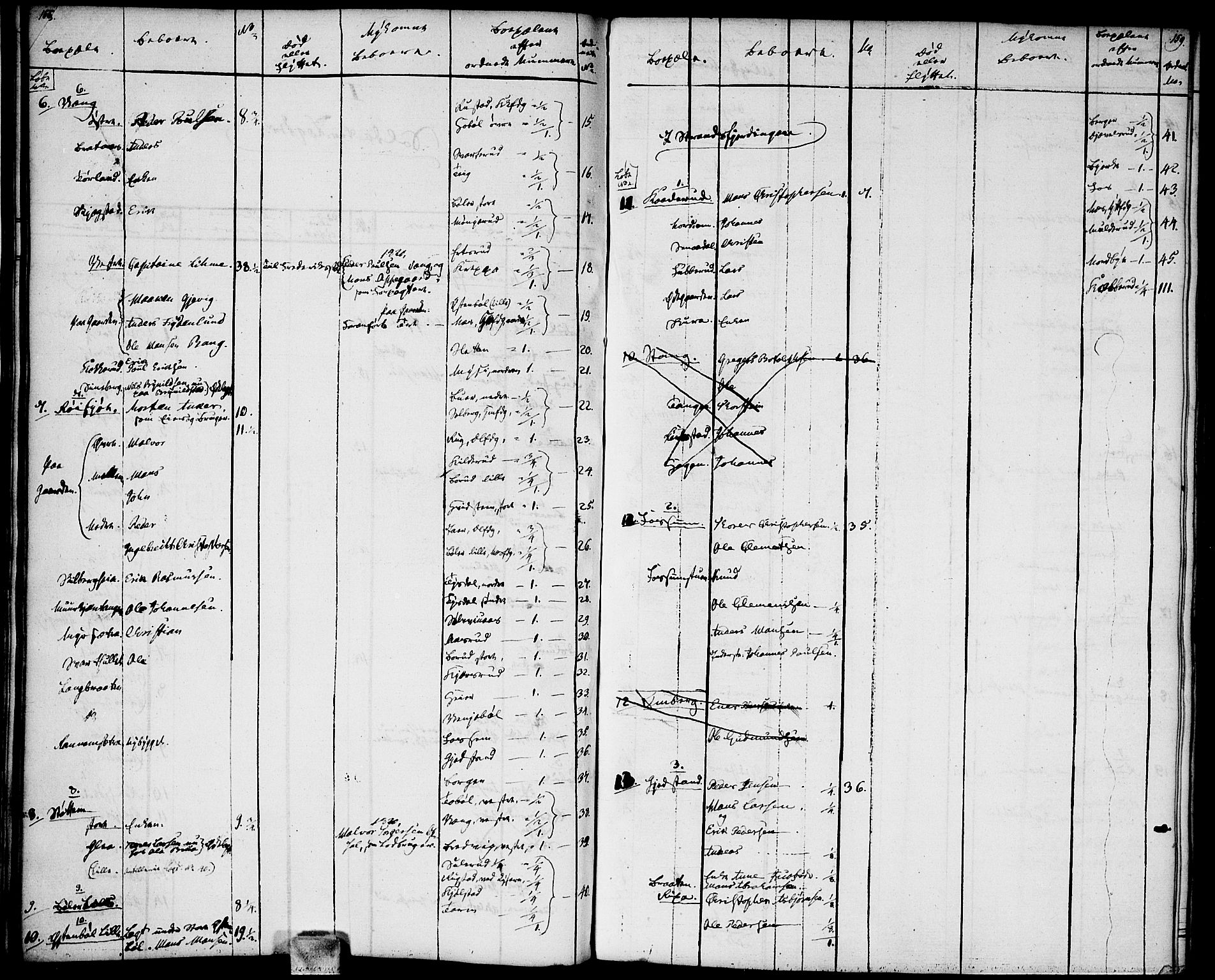 Enebakk prestekontor Kirkebøker, SAO/A-10171c/F/Fa/L0004: Parish register (official) no. I 4, 1806-1854, p. 158-159