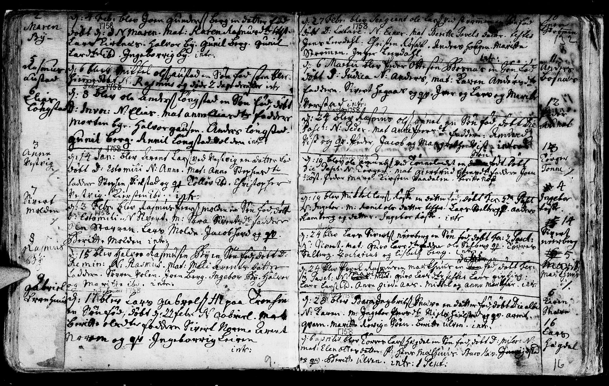 Ministerialprotokoller, klokkerbøker og fødselsregistre - Nord-Trøndelag, SAT/A-1458/730/L0272: Parish register (official) no. 730A01, 1733-1764, p. 132