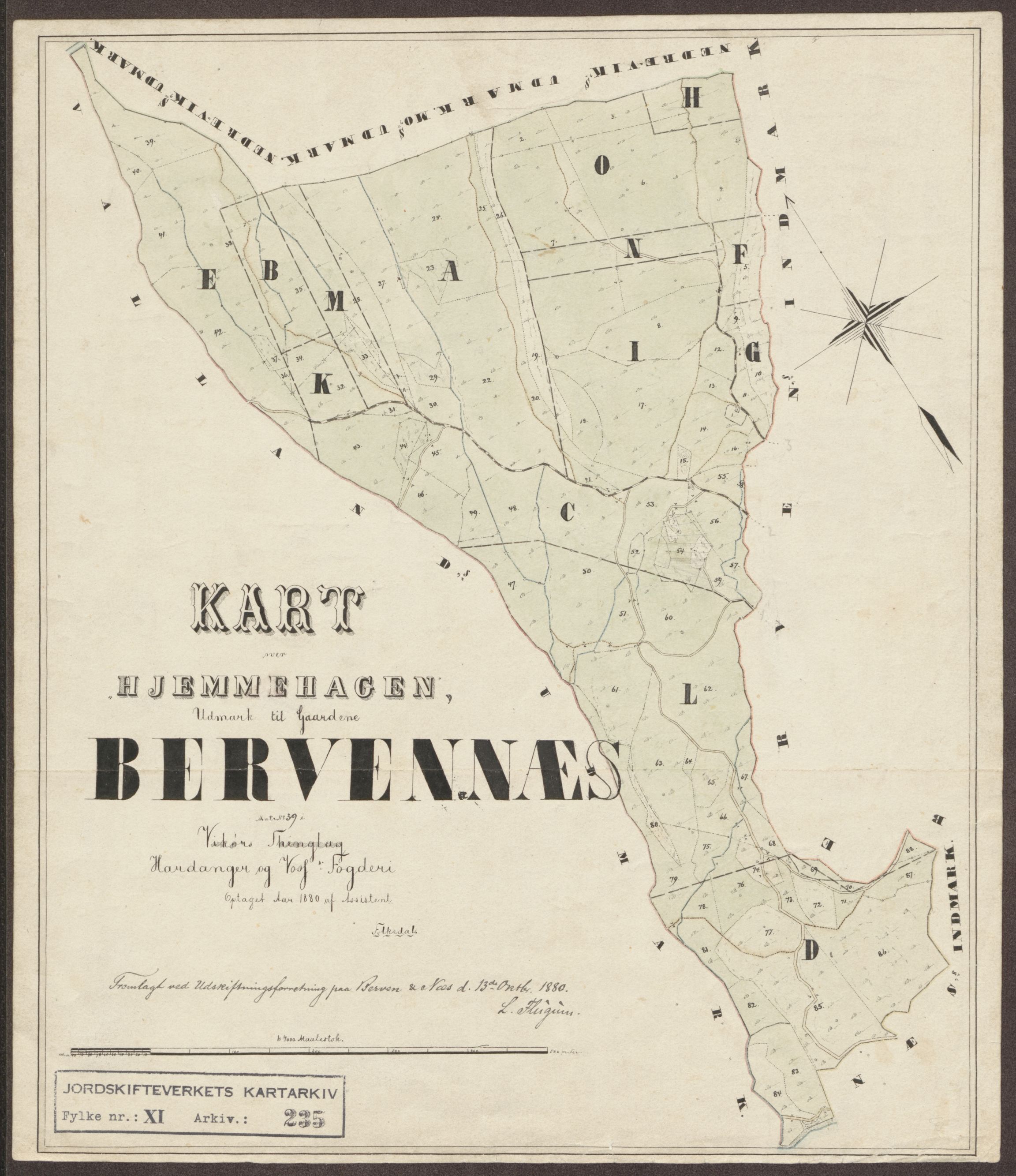 Jordskifteverkets kartarkiv, AV/RA-S-3929/T, 1859-1988, p. 337