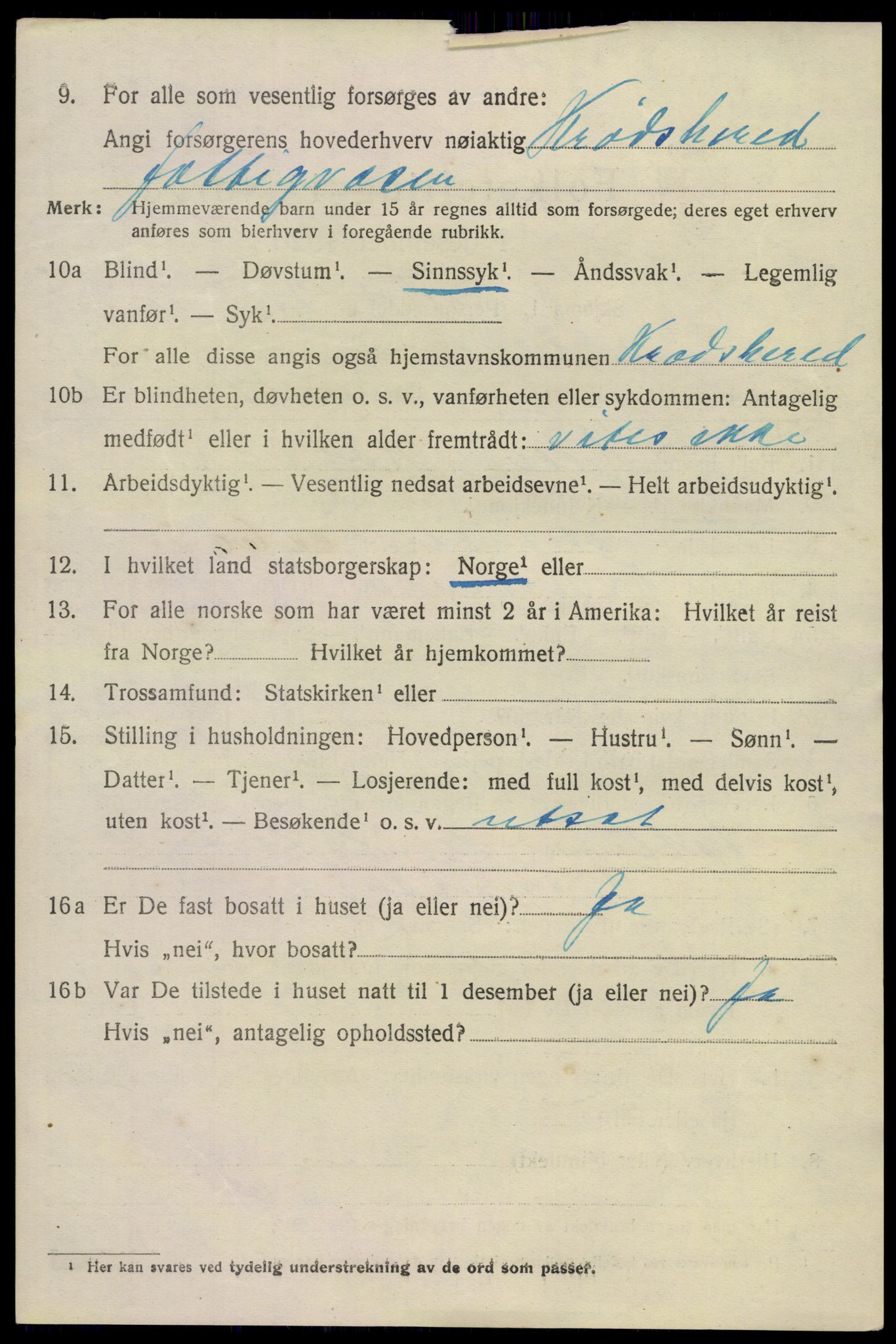 SAKO, 1920 census for Lier, 1920, p. 26187