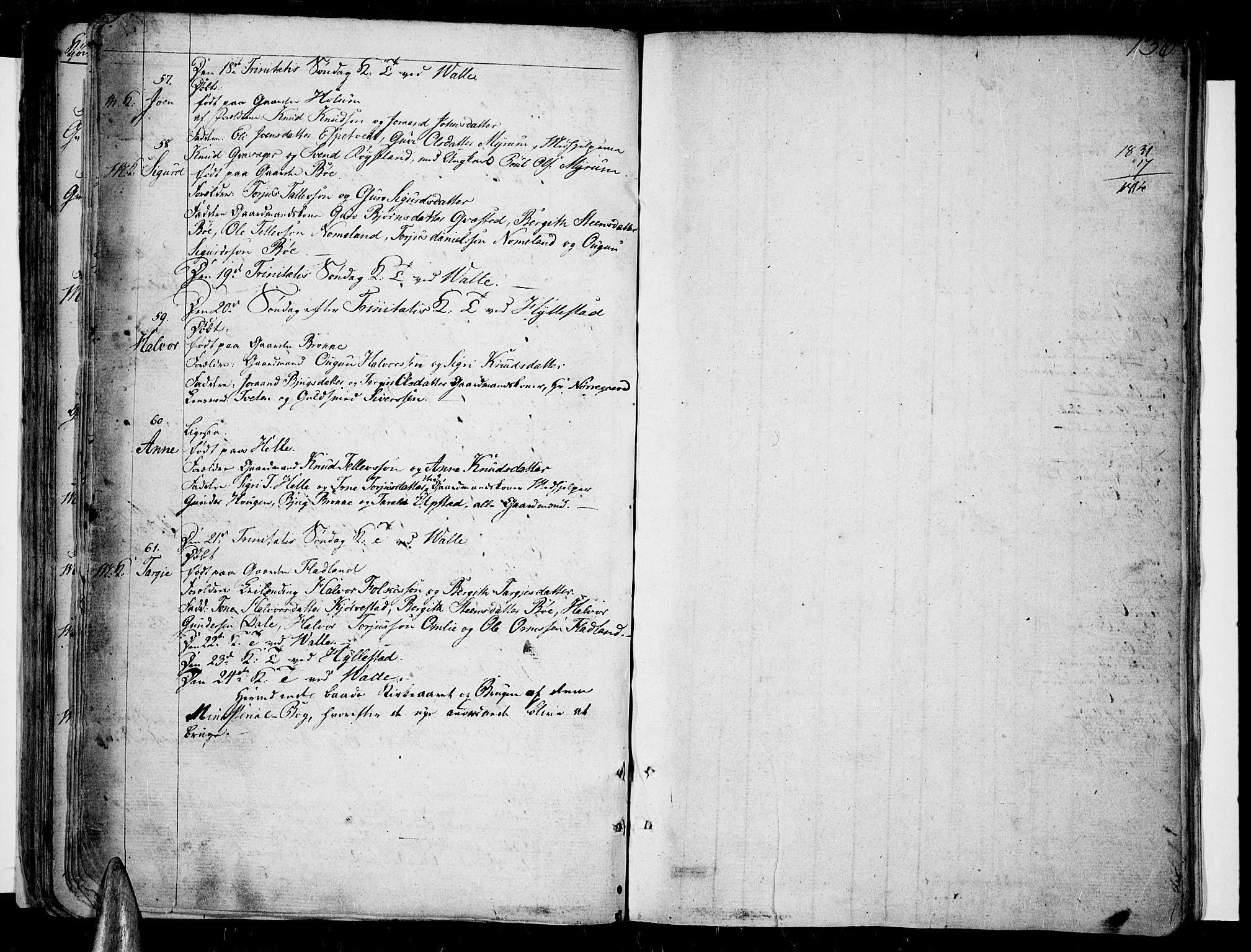 Valle sokneprestkontor, SAK/1111-0044/F/Fa/Fac/L0004: Parish register (official) no. A 4, 1790-1816, p. 65