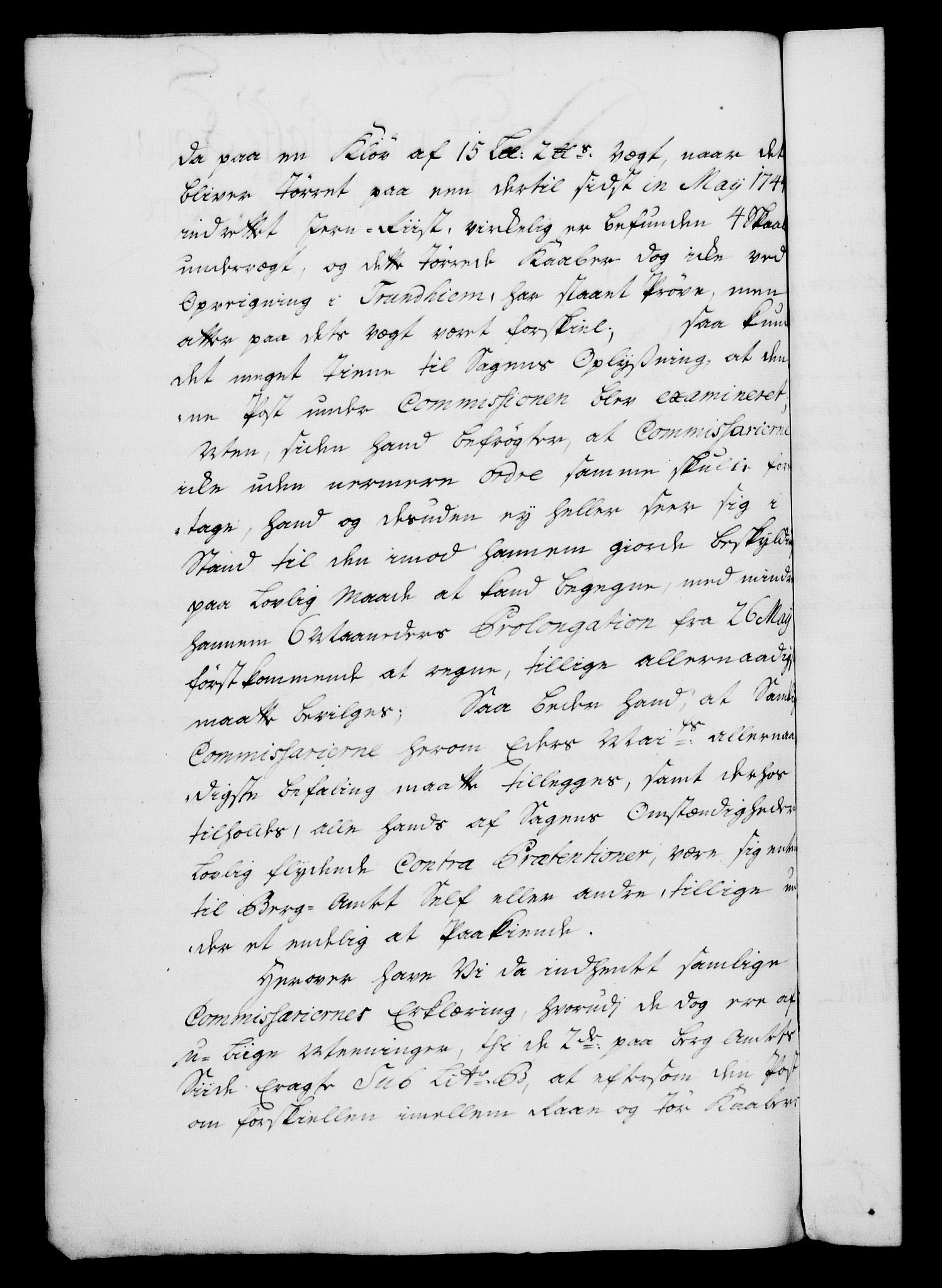 Rentekammeret, Kammerkanselliet, RA/EA-3111/G/Gf/Gfa/L0028: Norsk relasjons- og resolusjonsprotokoll (merket RK 52.28), 1745-1746, p. 224