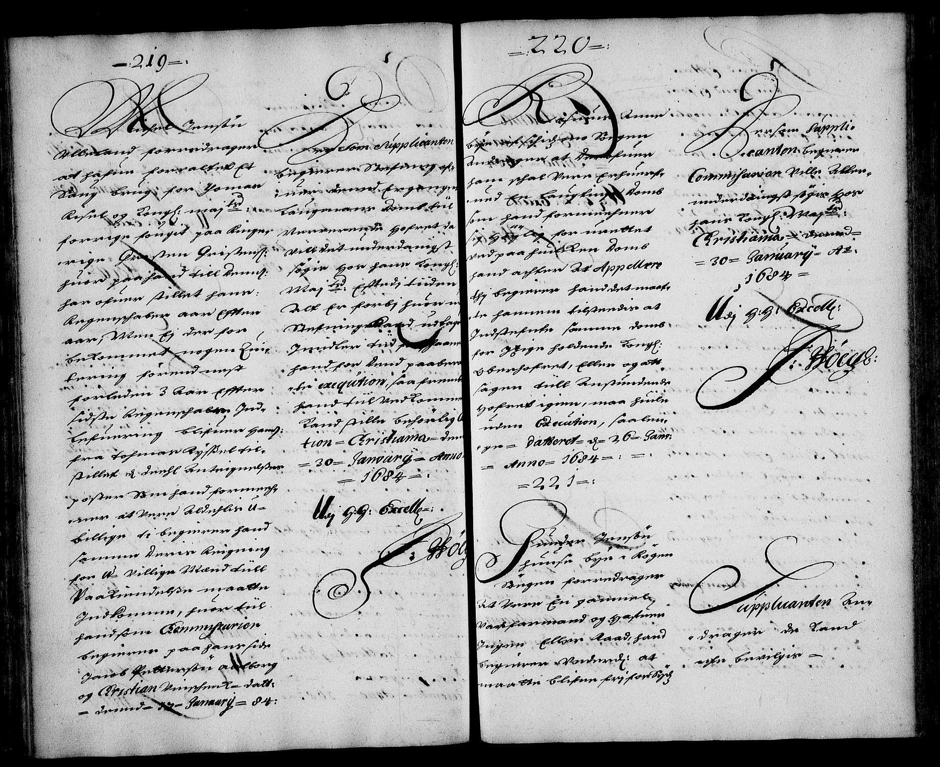 Stattholderembetet 1572-1771, RA/EA-2870/Ae/L0001: Supplikasjons- og resolusjonsprotokoll, 1683-1684