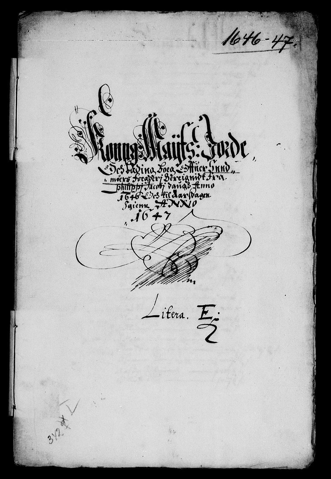 Rentekammeret inntil 1814, Reviderte regnskaper, Lensregnskaper, AV/RA-EA-5023/R/Rb/Rbt/L0104: Bergenhus len, 1646-1647
