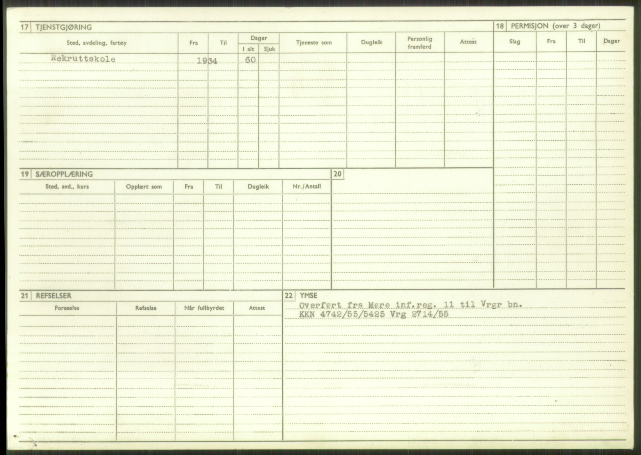 Forsvaret, Varanger bataljon, AV/RA-RAFA-2258/1/D/L0444: Rulleblad for menige født 1913-1914, 1913-1914, p. 9