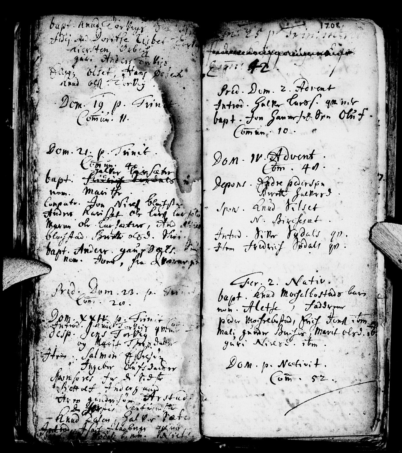 Ministerialprotokoller, klokkerbøker og fødselsregistre - Møre og Romsdal, AV/SAT-A-1454/584/L0963: Parish register (official) no. 584A03, 1702-1725