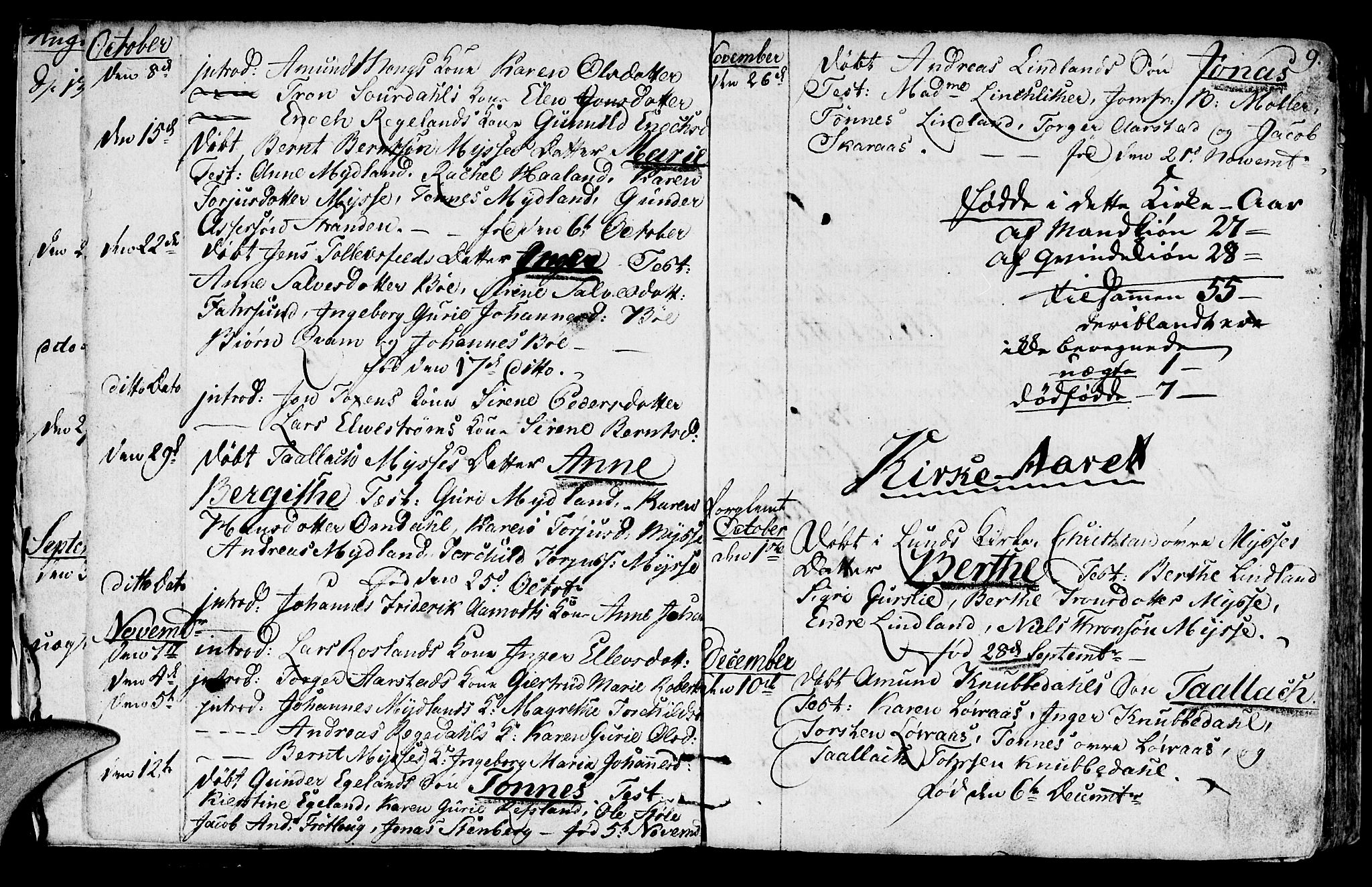 Sokndal sokneprestkontor, AV/SAST-A-101808: Parish register (official) no. A 5, 1806-1826, p. 9