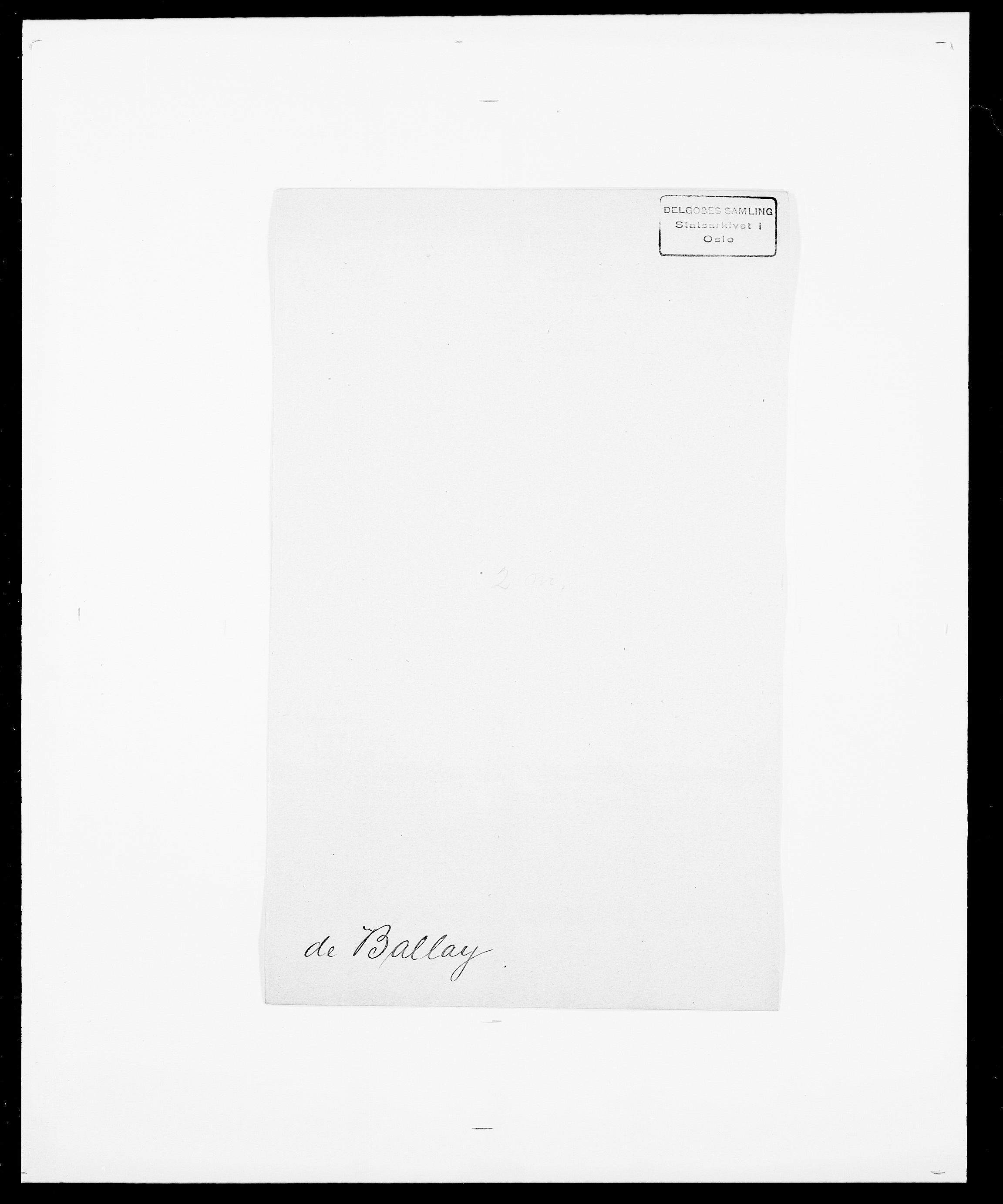 Delgobe, Charles Antoine - samling, AV/SAO-PAO-0038/D/Da/L0003: Barca - Bergen, p. 177