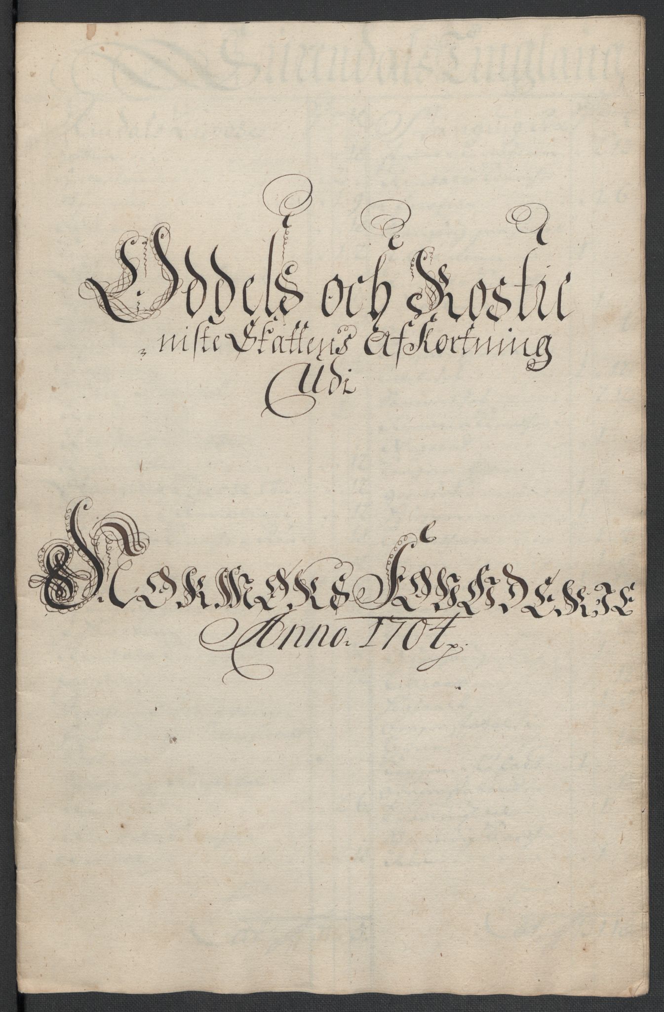 Rentekammeret inntil 1814, Reviderte regnskaper, Fogderegnskap, RA/EA-4092/R56/L3740: Fogderegnskap Nordmøre, 1703-1704, p. 335