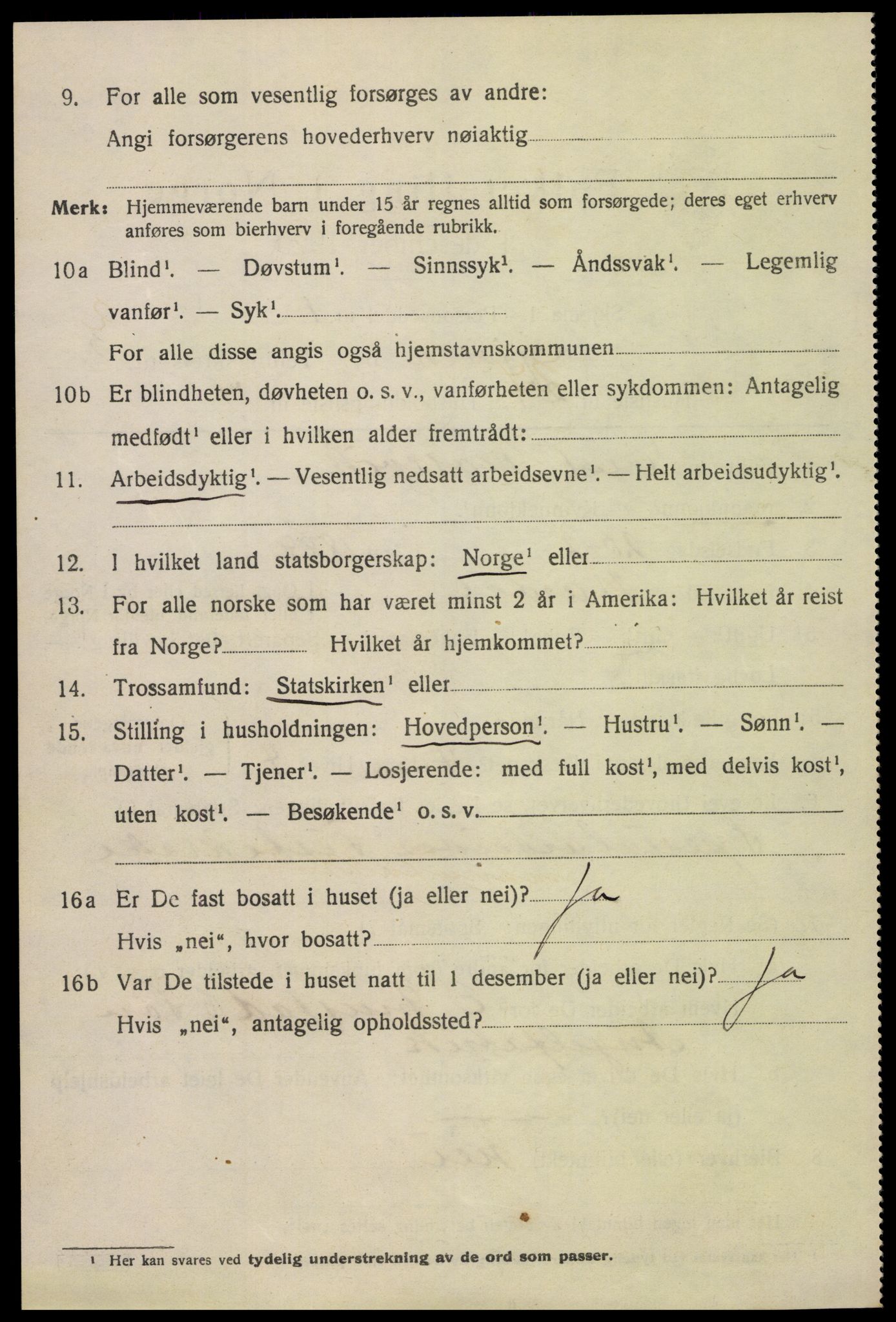 SAH, 1920 census for Gjøvik, 1920, p. 5163