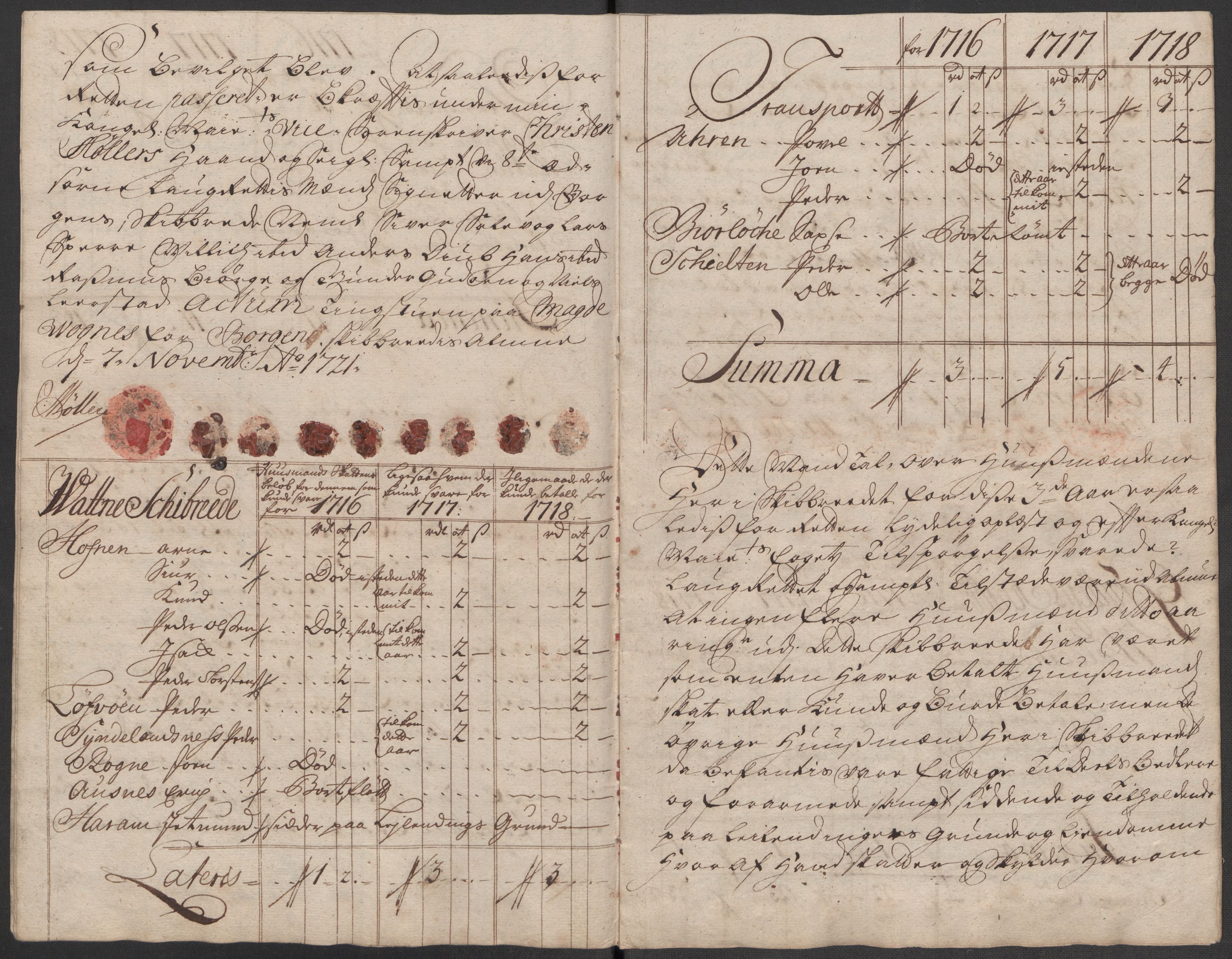 Rentekammeret inntil 1814, Reviderte regnskaper, Fogderegnskap, AV/RA-EA-4092/R54/L3568: Fogderegnskap Sunnmøre, 1716, p. 60