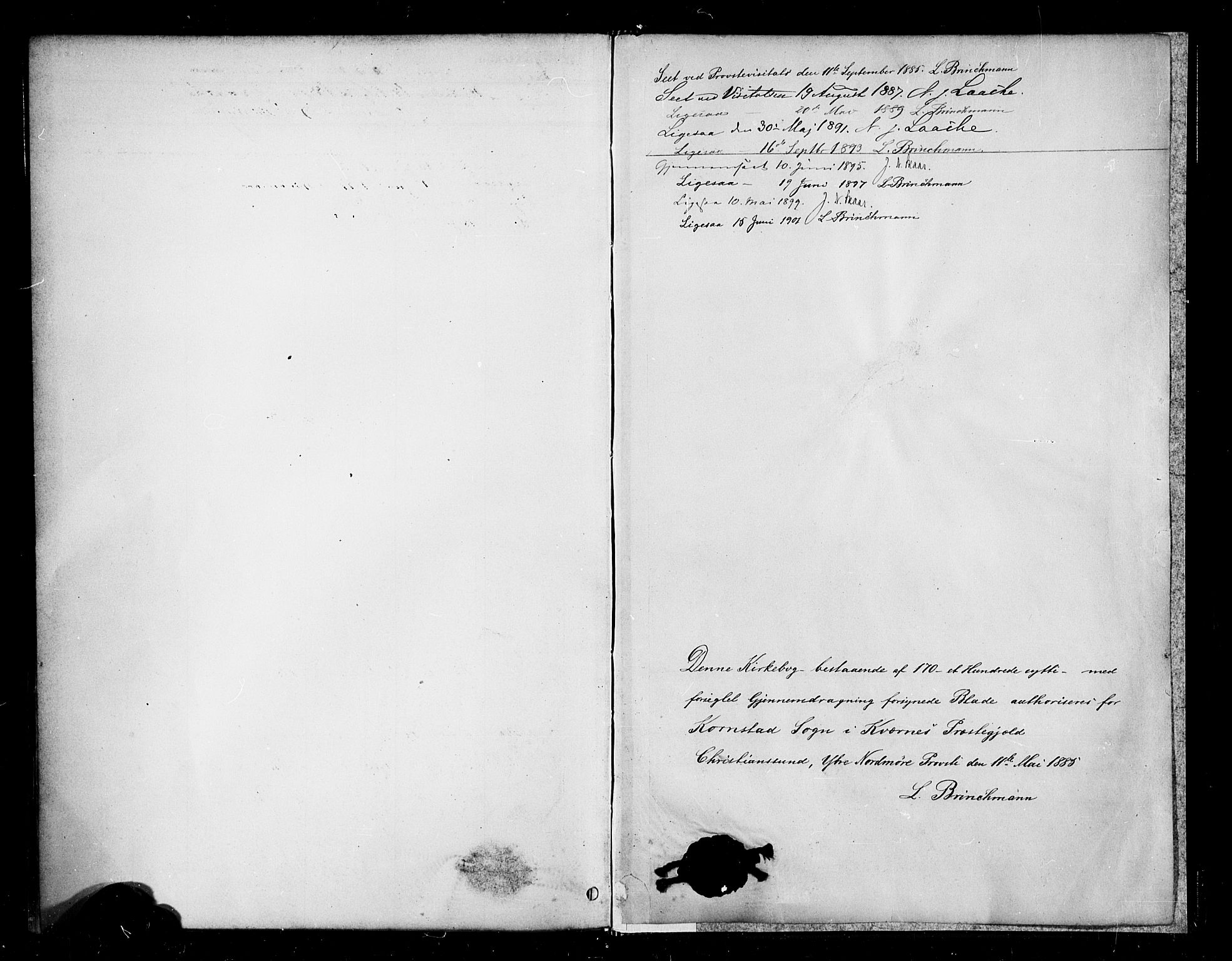 Ministerialprotokoller, klokkerbøker og fødselsregistre - Møre og Romsdal, AV/SAT-A-1454/570/L0832: Parish register (official) no. 570A06, 1885-1900