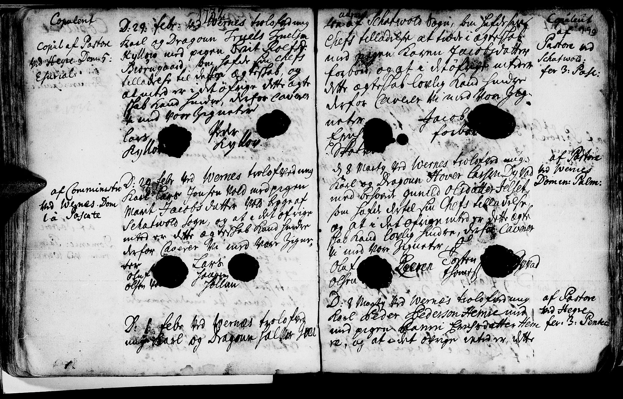 Ministerialprotokoller, klokkerbøker og fødselsregistre - Nord-Trøndelag, SAT/A-1458/709/L0055: Parish register (official) no. 709A03, 1730-1739, p. 789-790