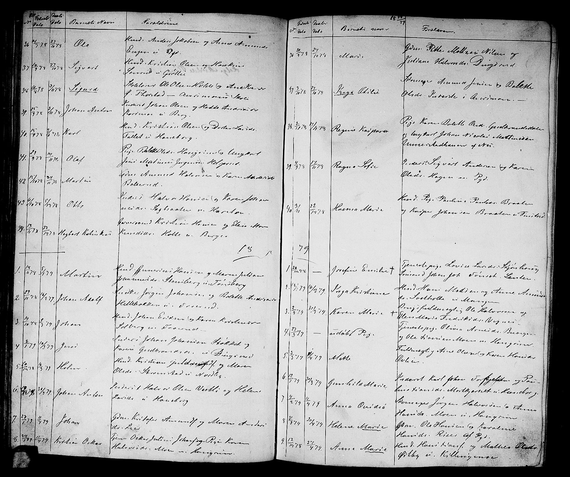 Aurskog prestekontor Kirkebøker, SAO/A-10304a/G/Ga/L0003: Parish register (copy) no. I 3, 1858-1883, p. 80