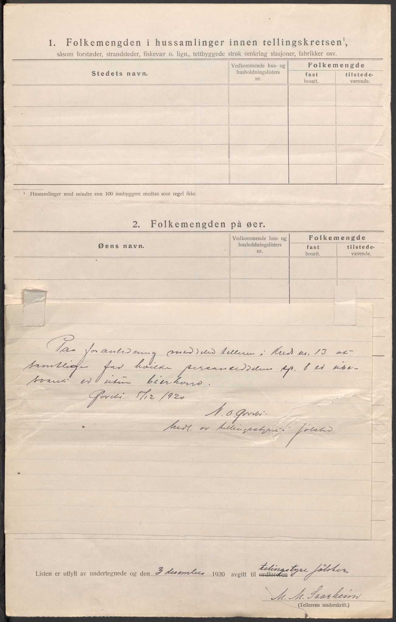 SAB, 1920 census for Jølster, 1920, p. 47