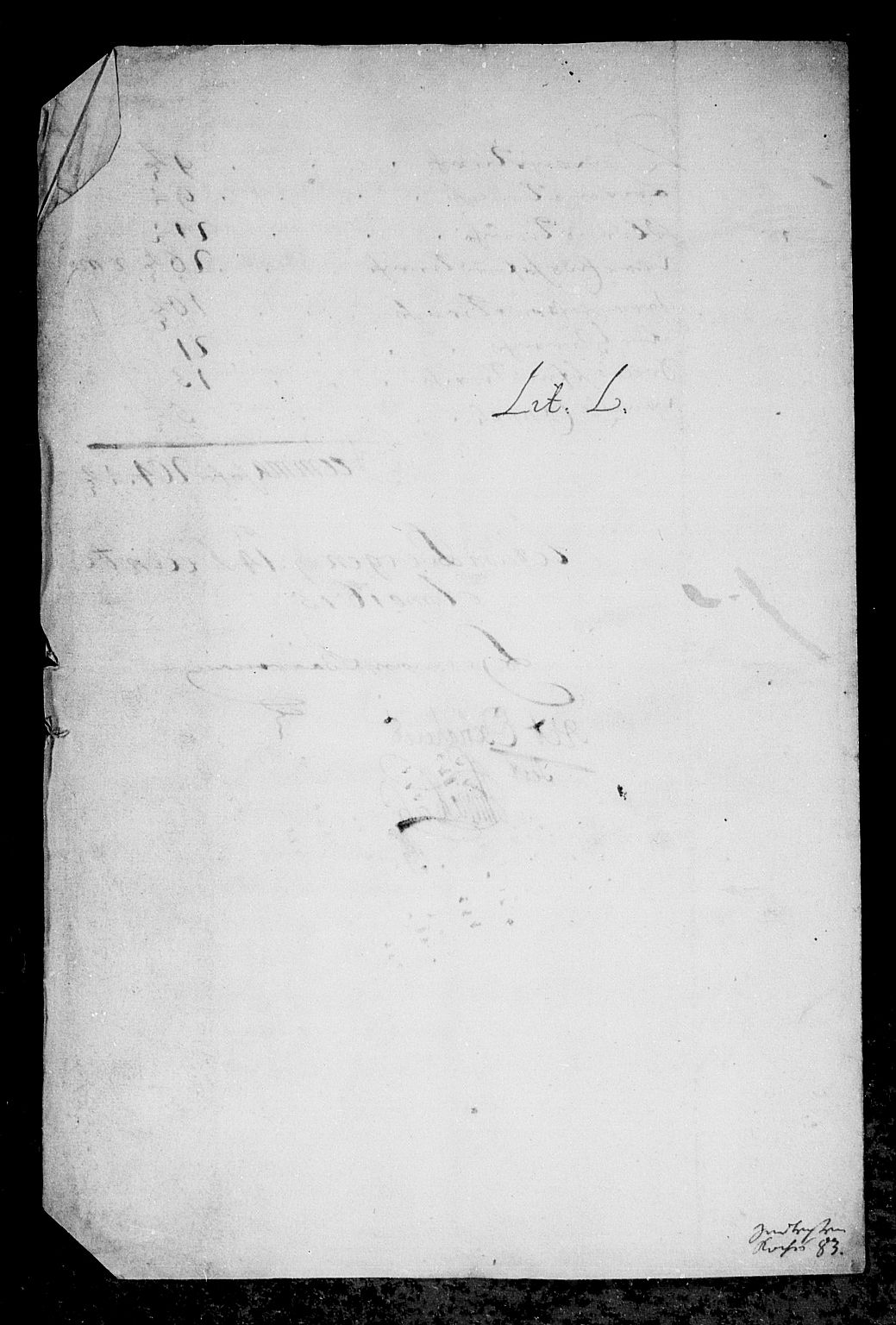 Rentekammeret inntil 1814, Reviderte regnskaper, Stiftamtstueregnskaper, Bergen stiftamt, AV/RA-EA-6043/R/Rc/L0070: Bergen stiftamt, 1683