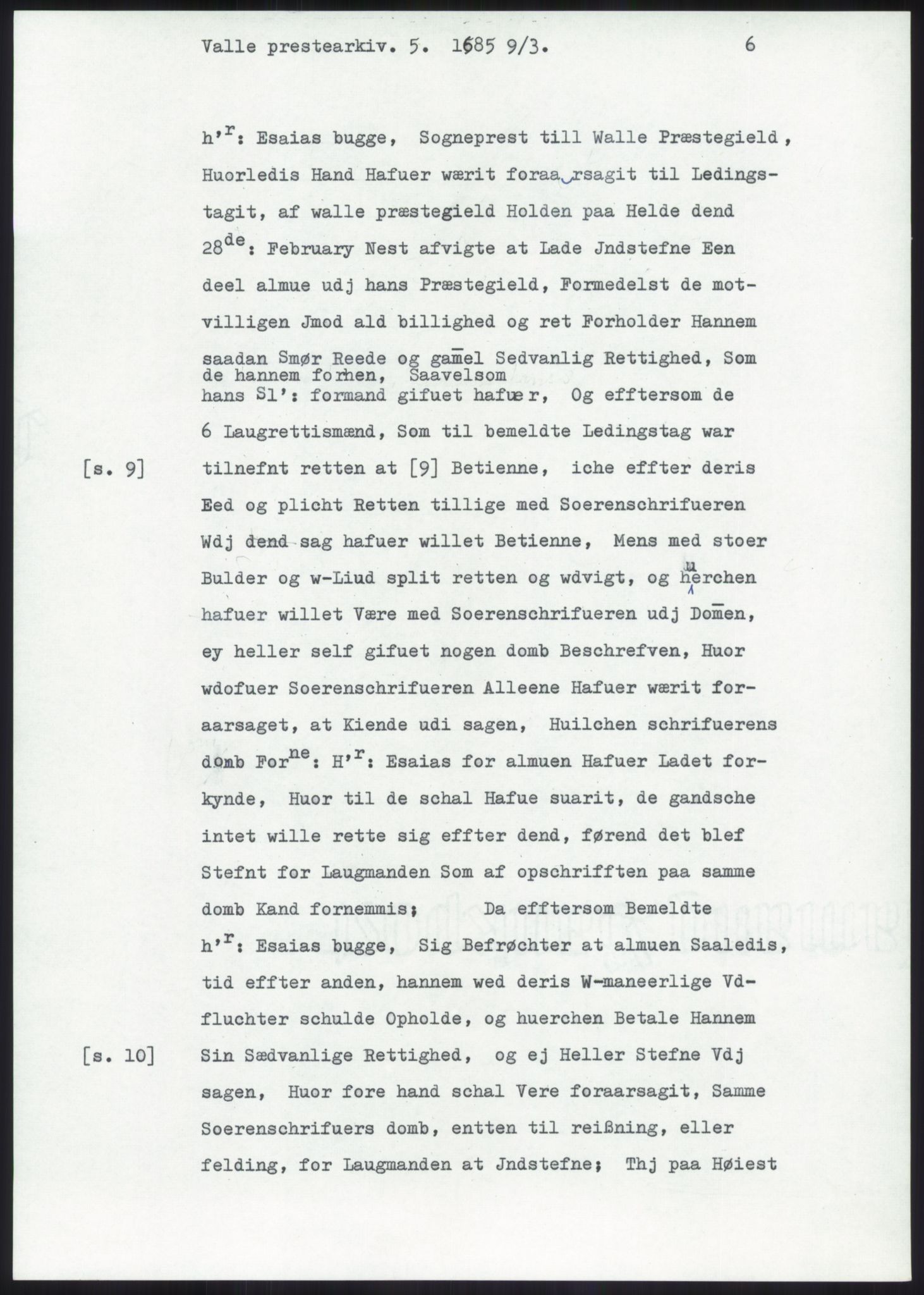 Samlinger til kildeutgivelse, Diplomavskriftsamlingen, AV/RA-EA-4053/H/Ha, p. 322