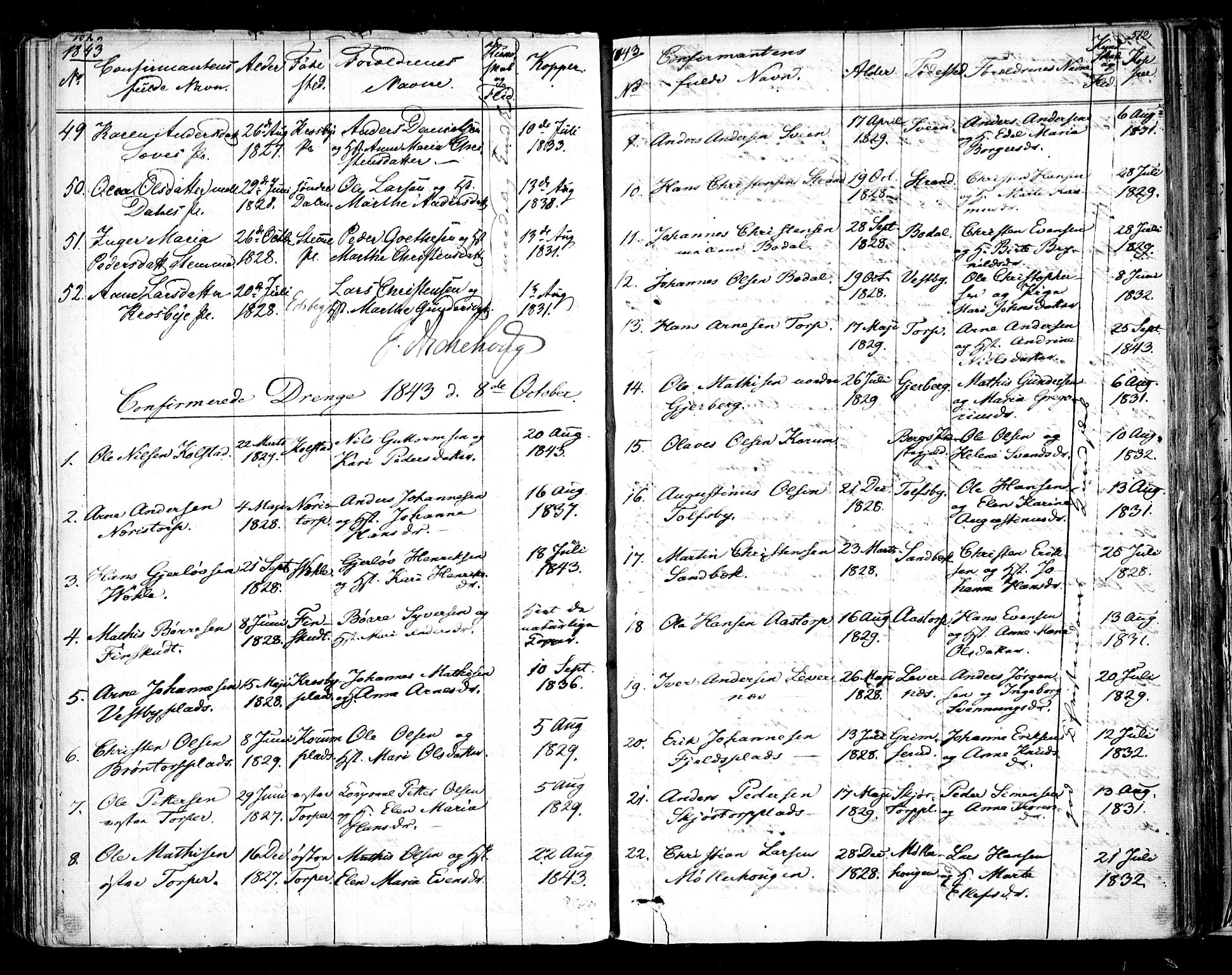 Rakkestad prestekontor Kirkebøker, AV/SAO-A-2008/F/Fa/L0008: Parish register (official) no. I 8, 1842-1849, p. 511-512