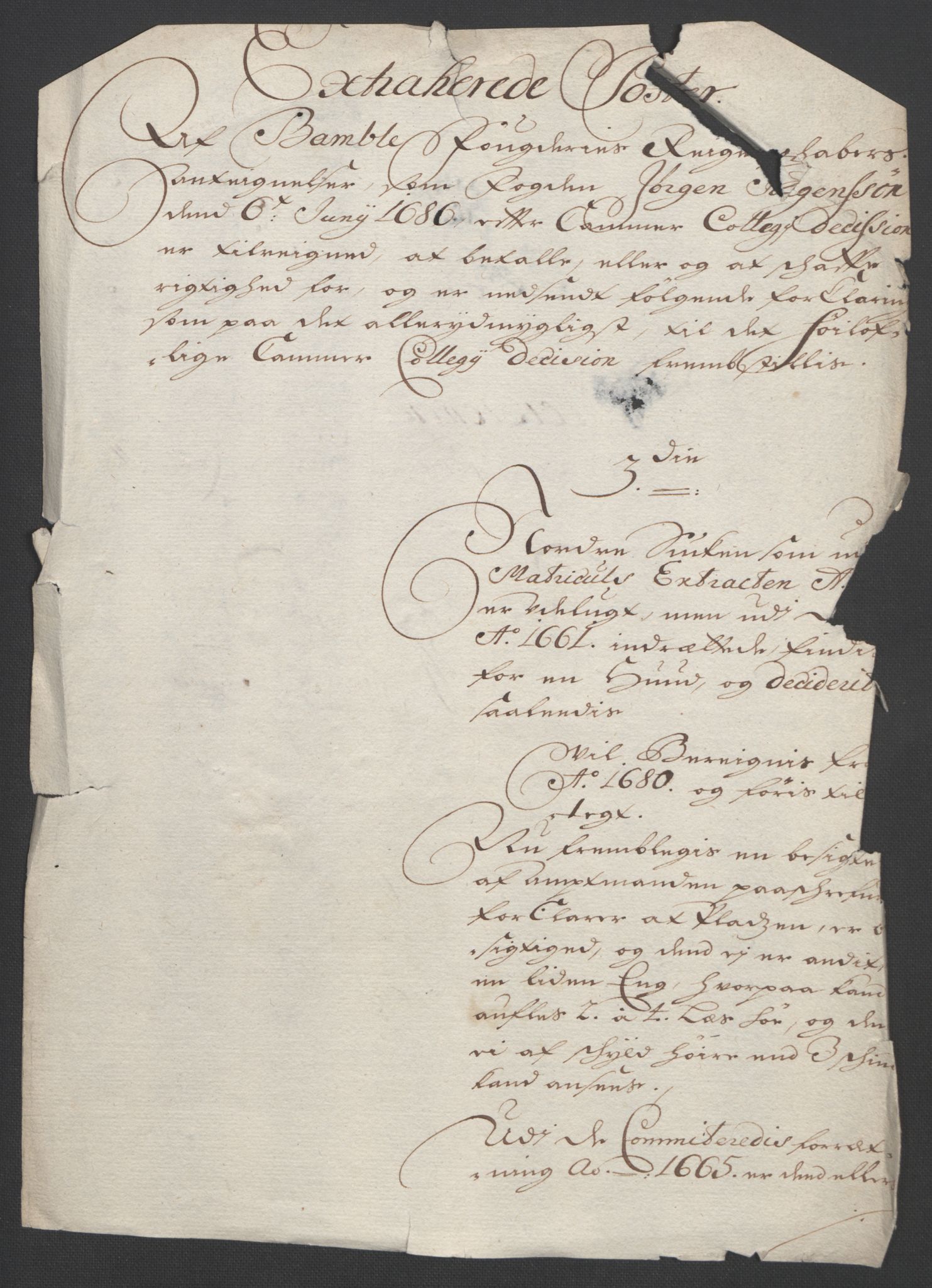 Rentekammeret inntil 1814, Reviderte regnskaper, Fogderegnskap, RA/EA-4092/R36/L2092: Fogderegnskap Øvre og Nedre Telemark og Bamble, 1694, p. 272