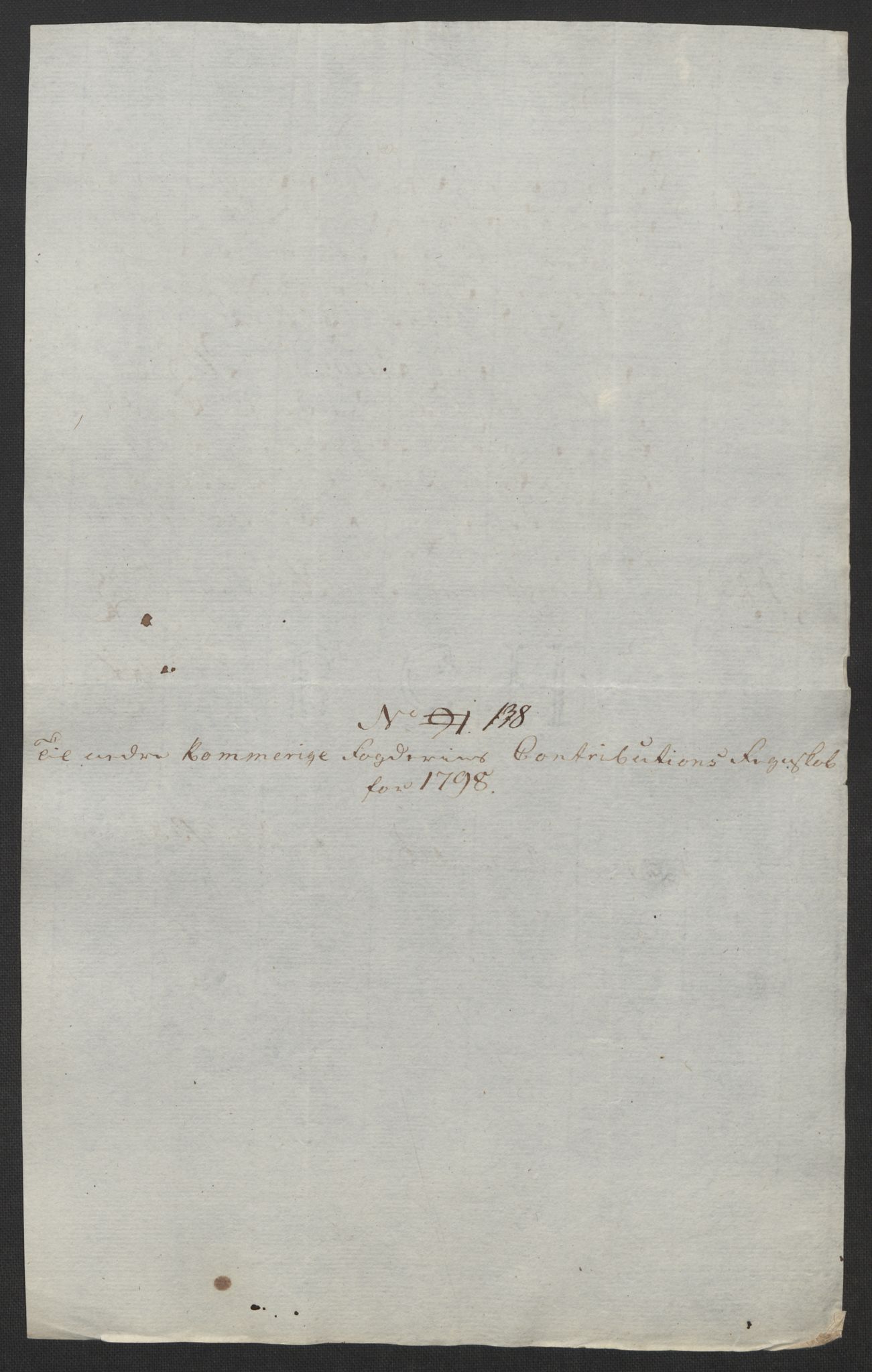 Rentekammeret inntil 1814, Reviderte regnskaper, Fogderegnskap, RA/EA-4092/R11/L0674: Fogderegnskap Nedre Romerike, 1798, p. 439