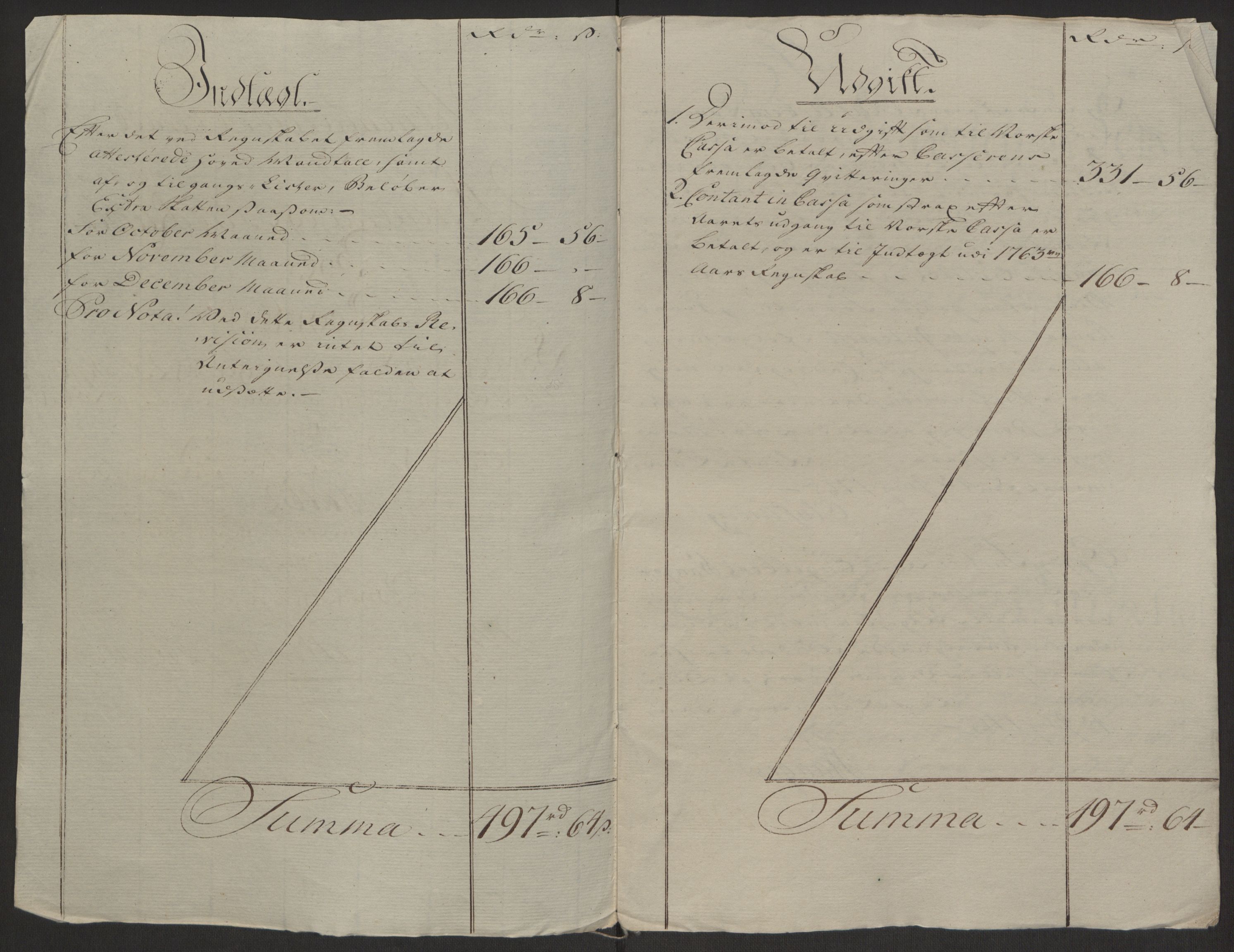 Rentekammeret inntil 1814, Reviderte regnskaper, Byregnskaper, RA/EA-4066/R/Rl/L0230/0001: [L4] Kontribusjonsregnskap / Ekstraskatt, 1762-1764, p. 11