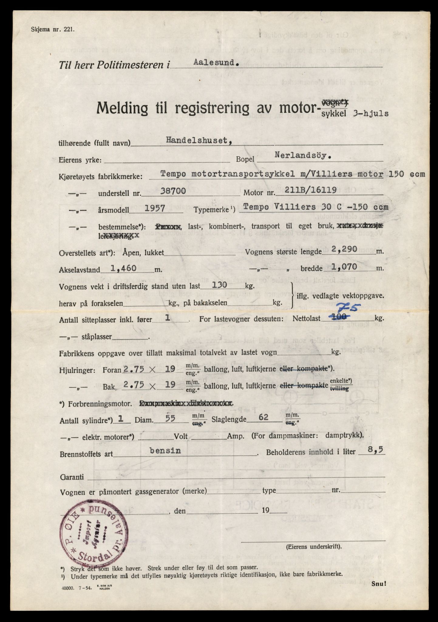 Møre og Romsdal vegkontor - Ålesund trafikkstasjon, SAT/A-4099/F/Fe/L0029: Registreringskort for kjøretøy T 11430 - T 11619, 1927-1998, p. 1780