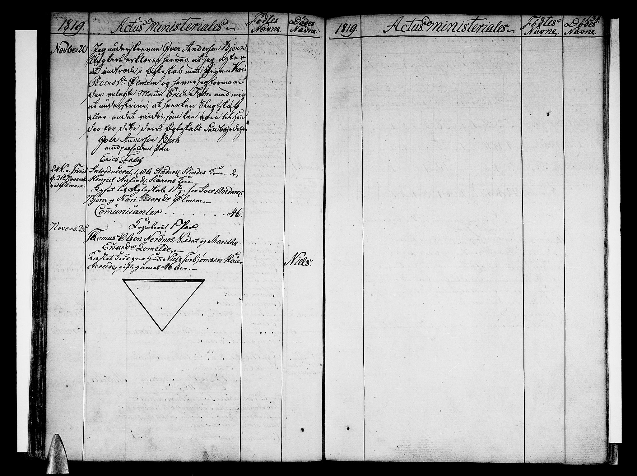 Sogndal sokneprestembete, AV/SAB-A-81301/H/Haa/Haaa/L0009: Parish register (official) no. A 9, 1809-1821, p. 134