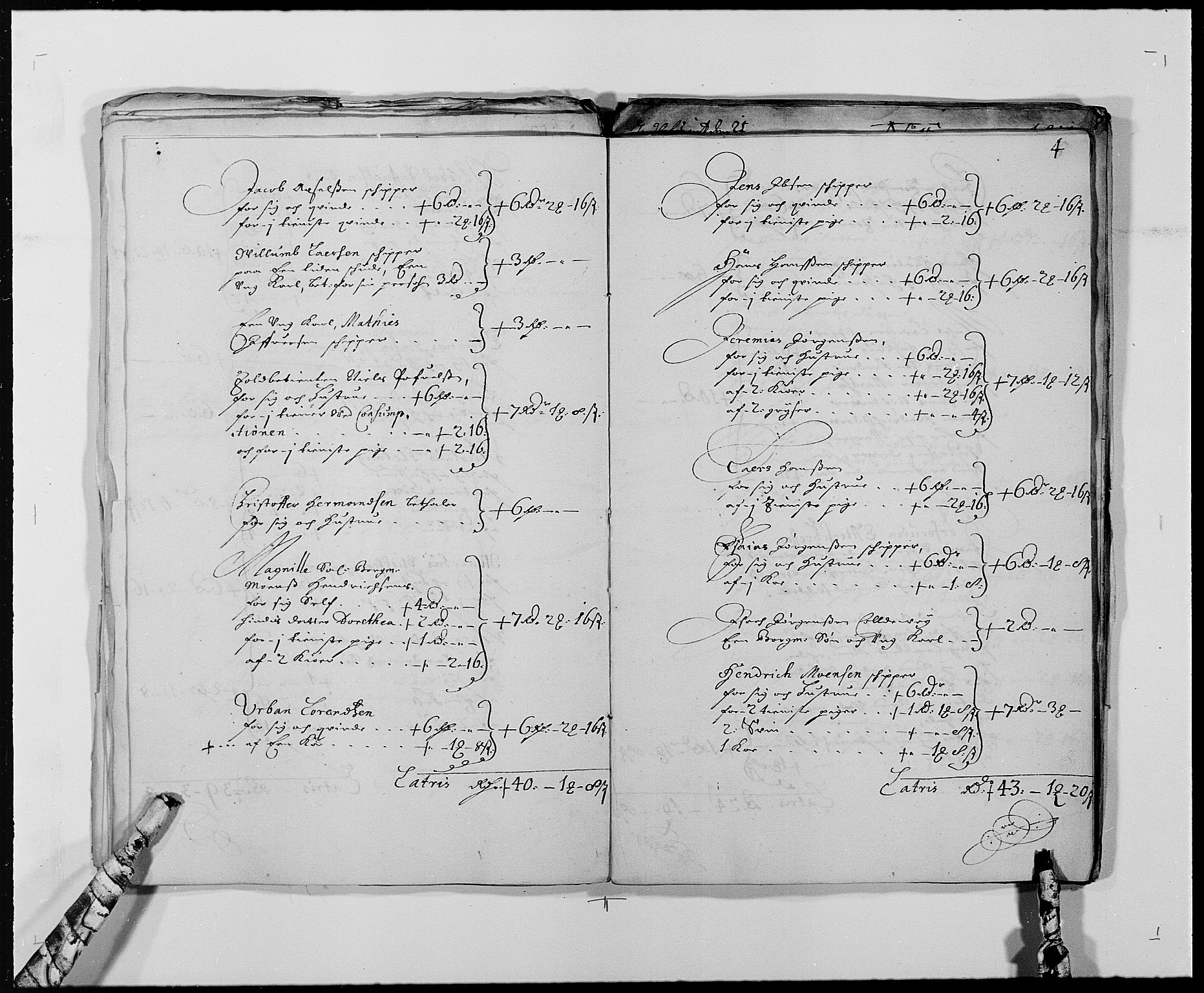 Rentekammeret inntil 1814, Reviderte regnskaper, Byregnskaper, AV/RA-EA-4066/R/Rh/L0158: [H1] Kontribusjonsregnskap, 1664-1692, p. 215
